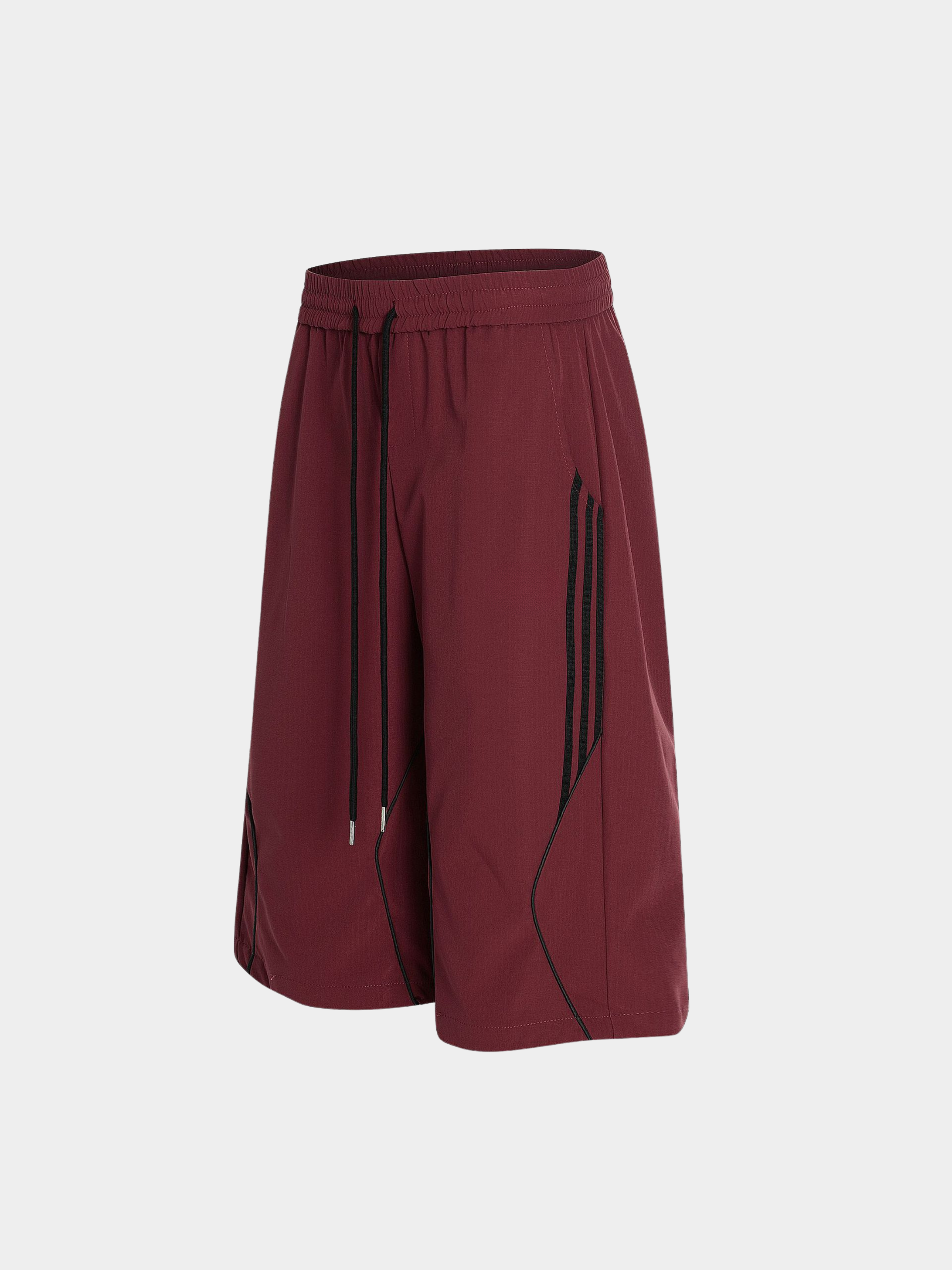 BlazeBox - Men's Striped Panel Straight-Leg Shorts