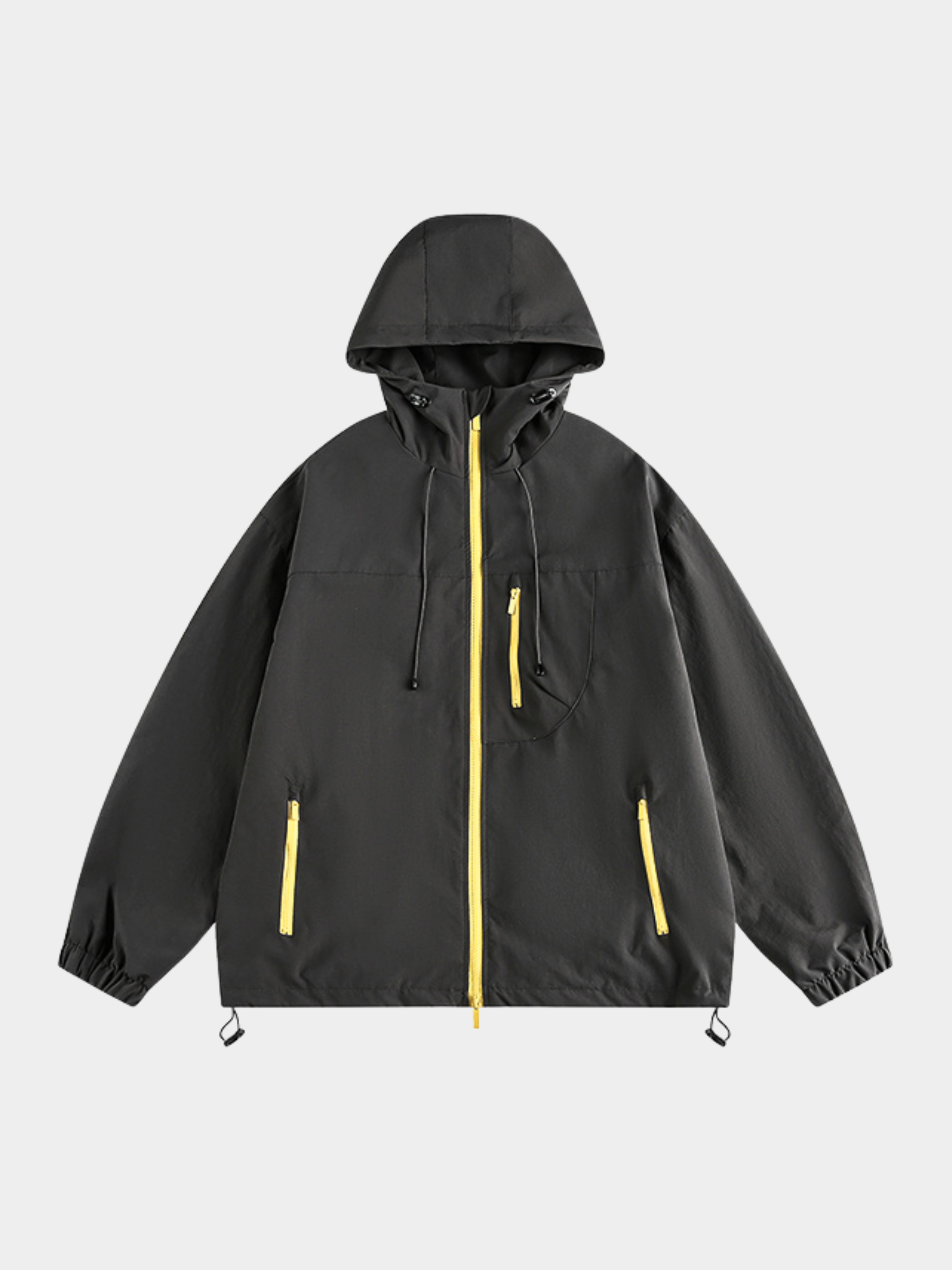 Thunderpeak - Unisex Tech Zip Colorblock Hooded Jacket