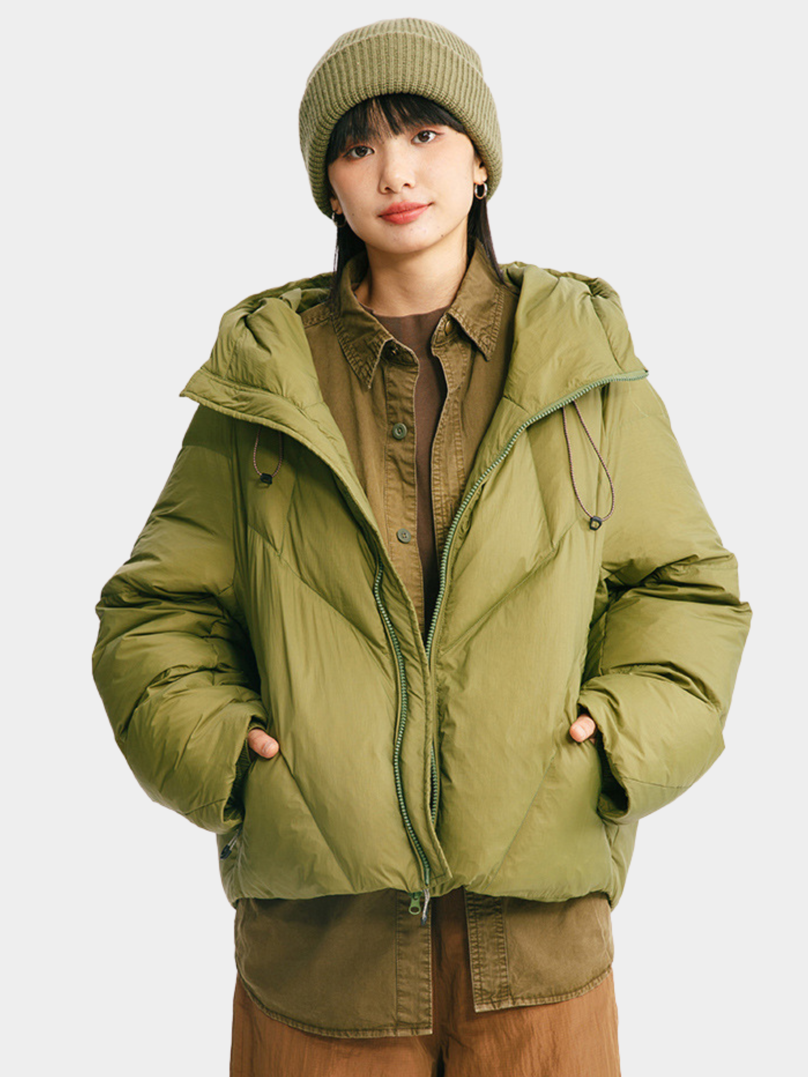 EchoGo - Unisex 90% Duck Down Triple Protection Down Jacket