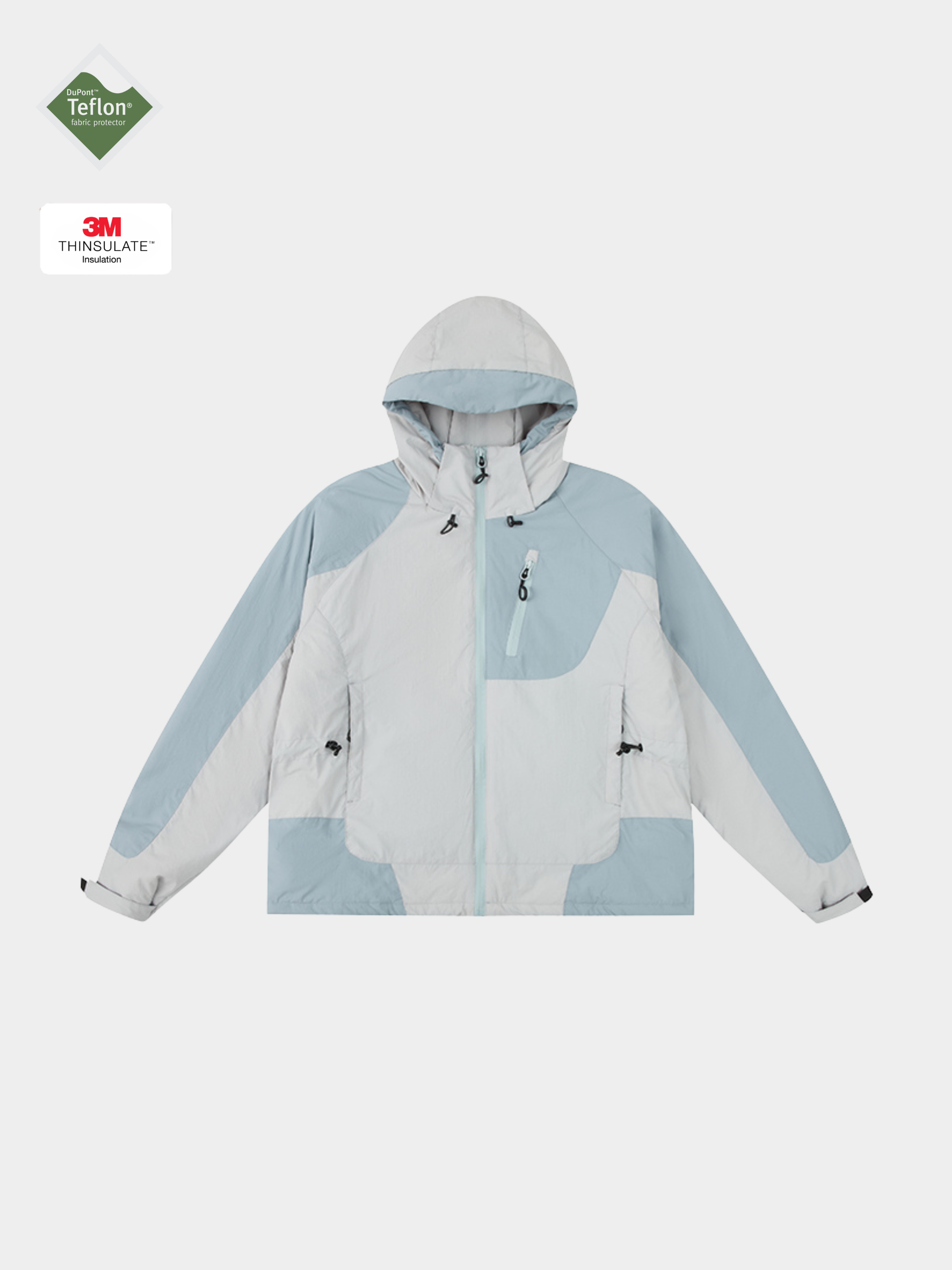 AshLife - Unisex Teflon Waterproof Windproof Insulated Jacket