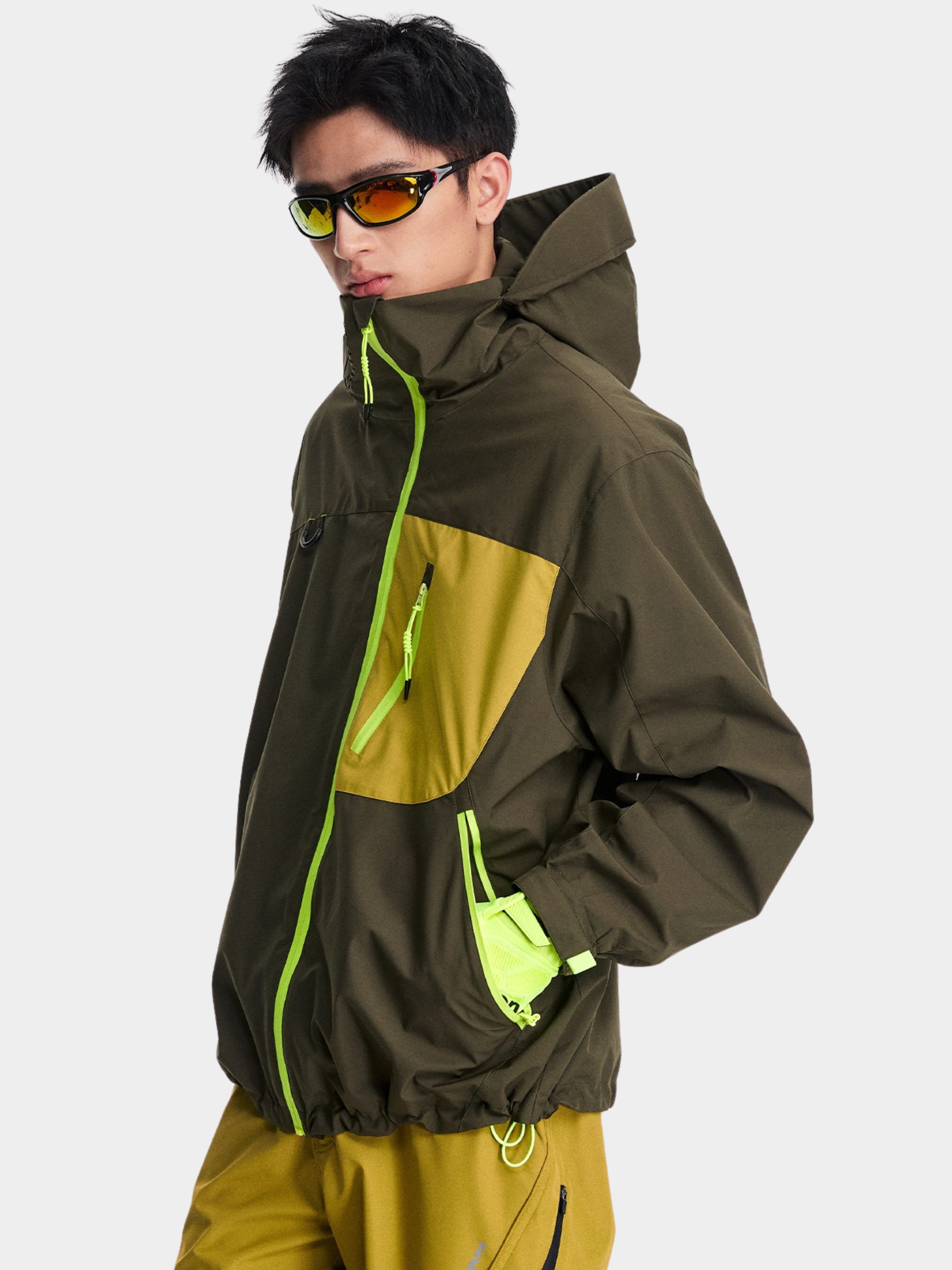 EchoPort - Unisex Waterproof & Windproof Colorblock Storm-Proof Jacket