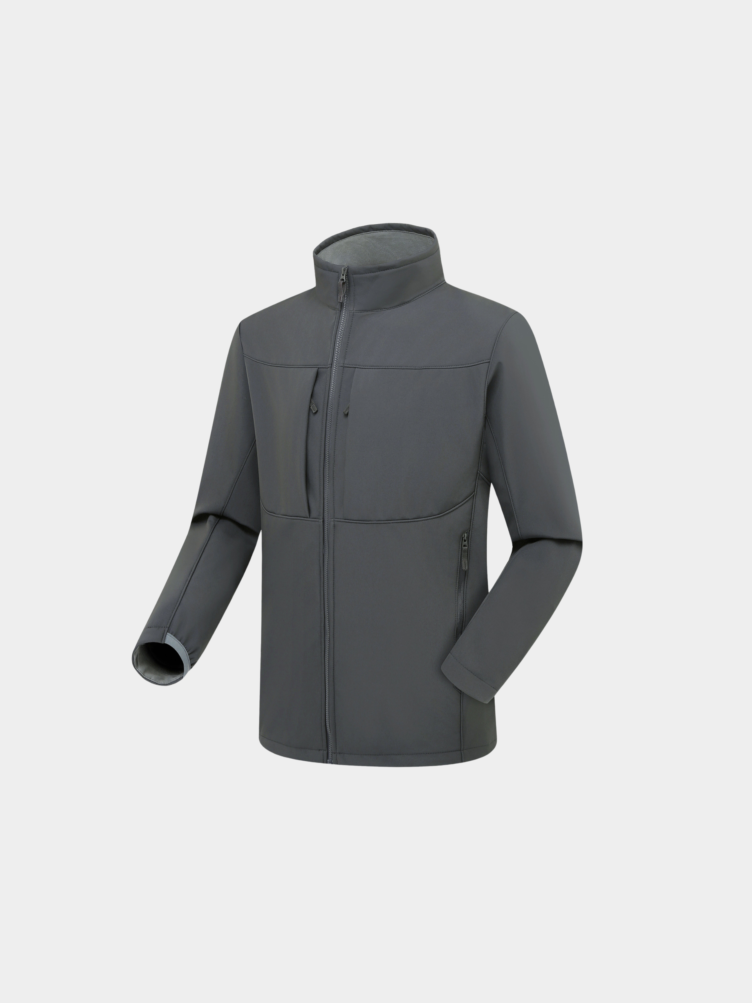 AshPeak - Unisex Stand Collar Windproof & Waterproof Softshell Jacket
