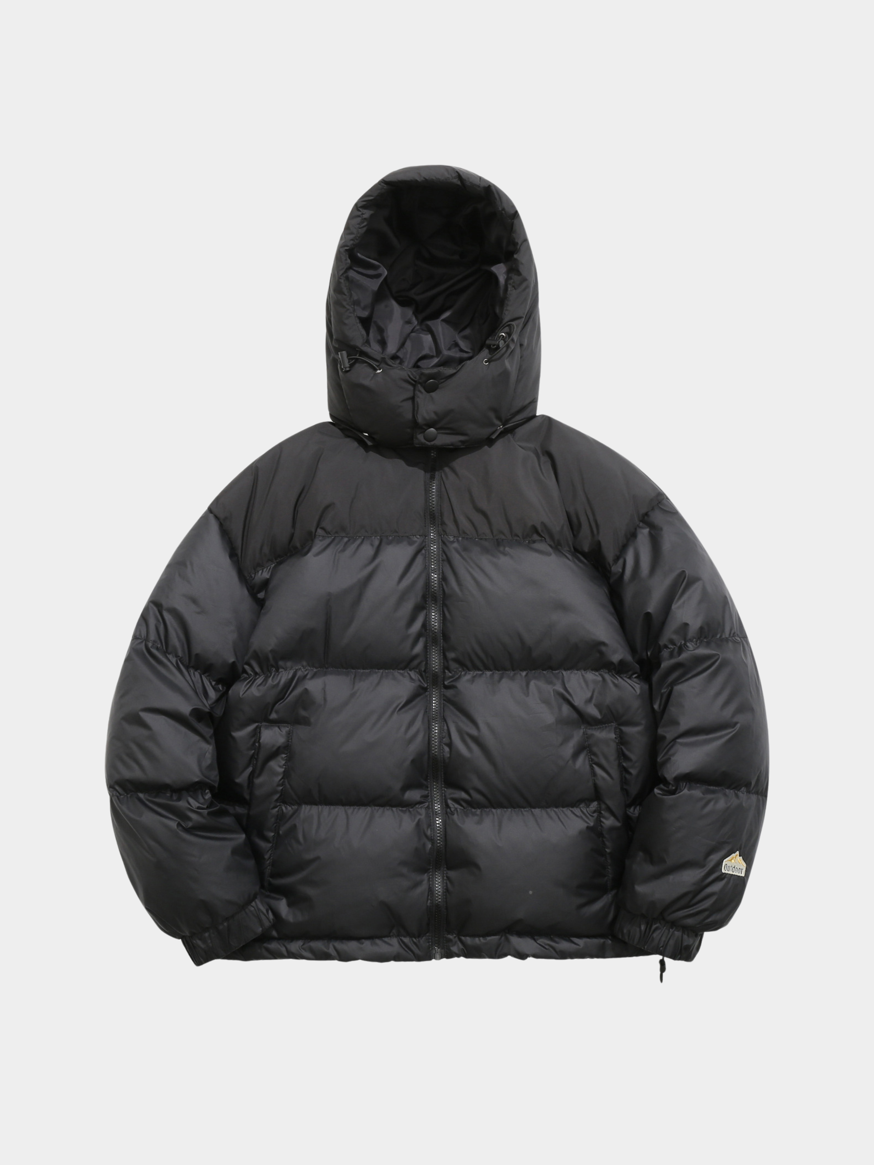 BluffPeak - Unisex Detachable Hood Water-Repellent Duck Down Jacket