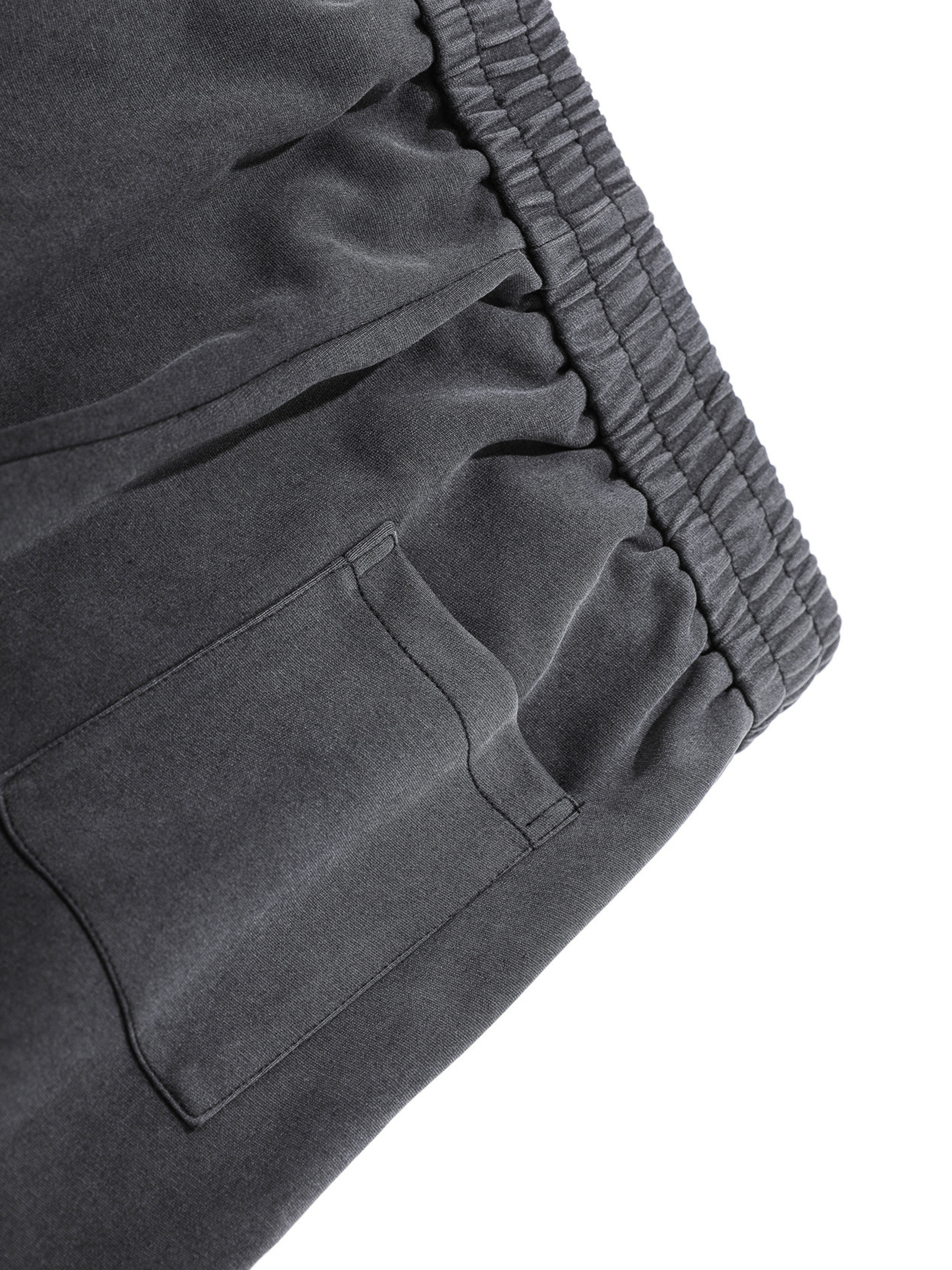 FoxField - Unisex Vintage Creased Straight-Leg Cotton Trousers