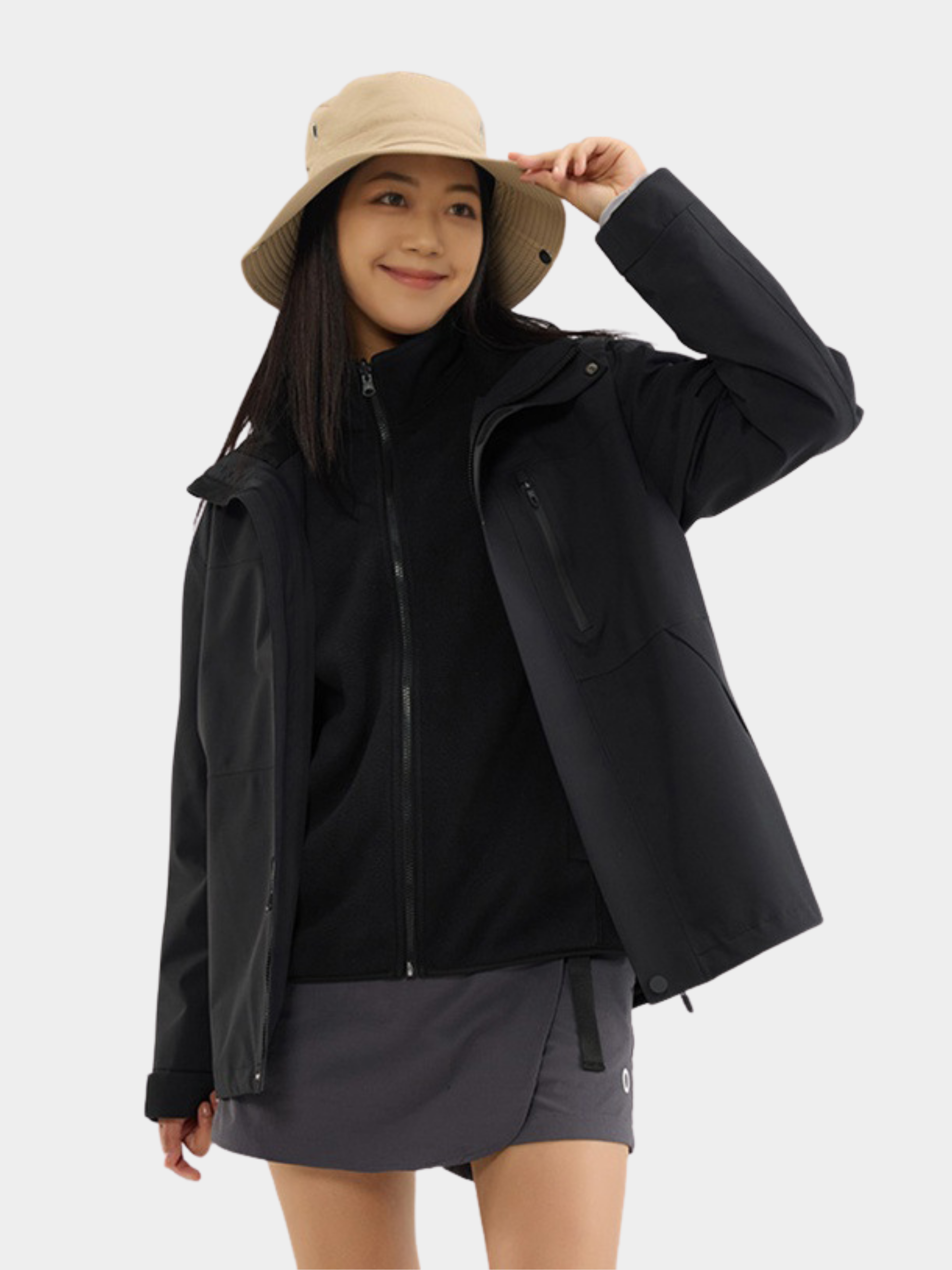 CanyonTote - Unisex 3-in-1 Graphene Tech Waterproof Down & Fleece Jacket