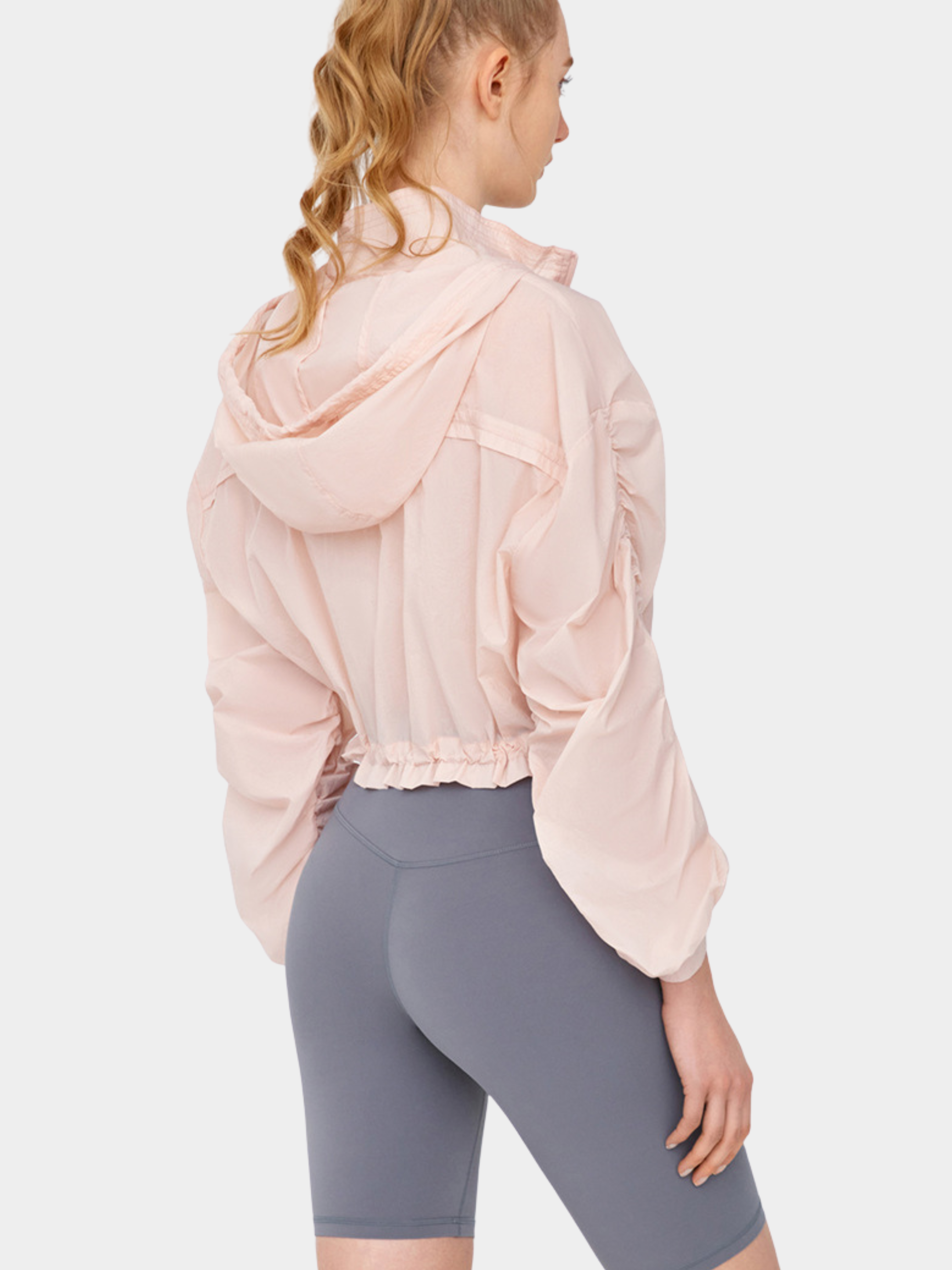 MesaCrate - Women's Lightweight Breathable Waist-Adjustable Jacket