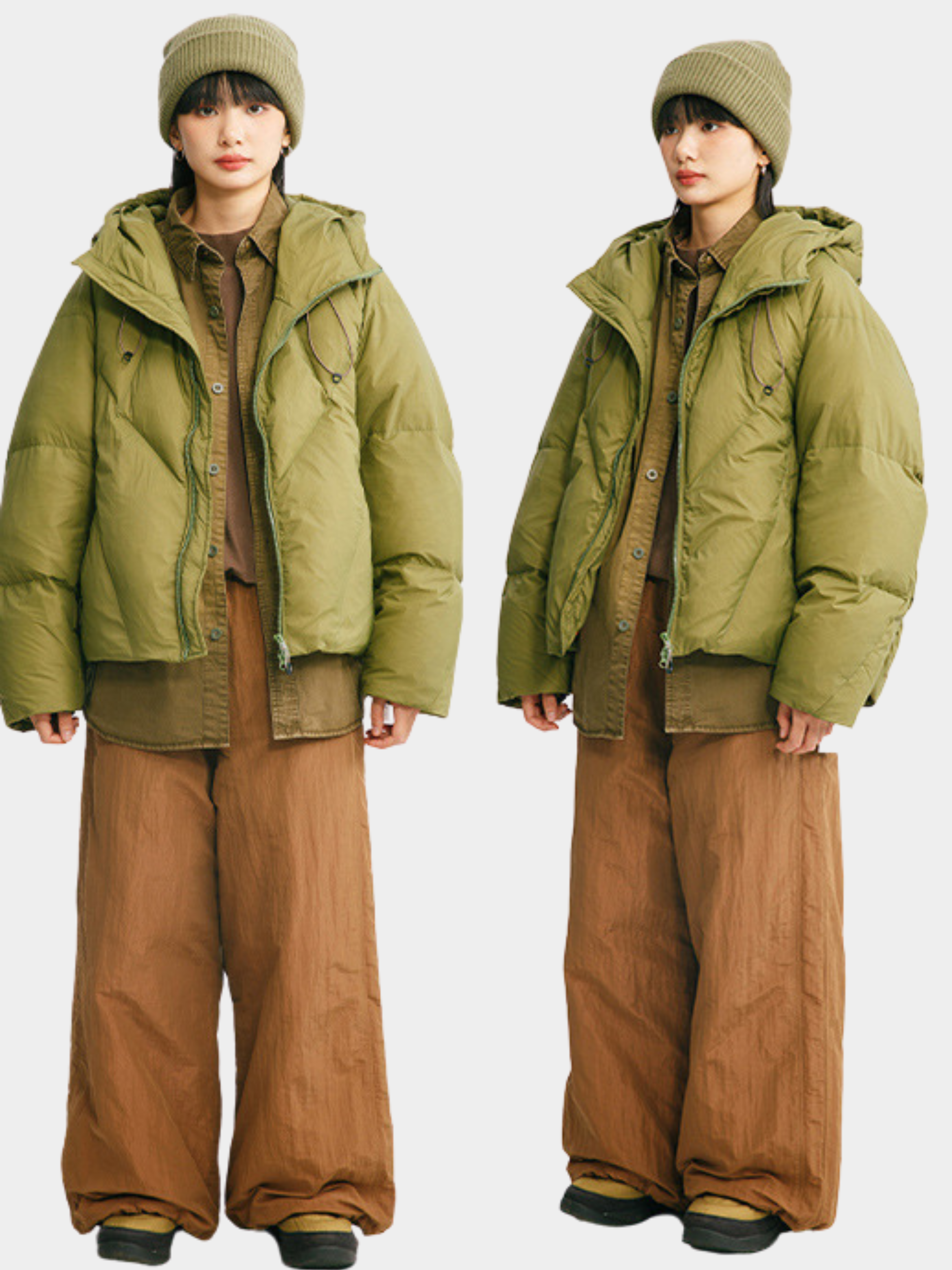 EchoGo - Unisex 90% Duck Down Triple Protection Down Jacket