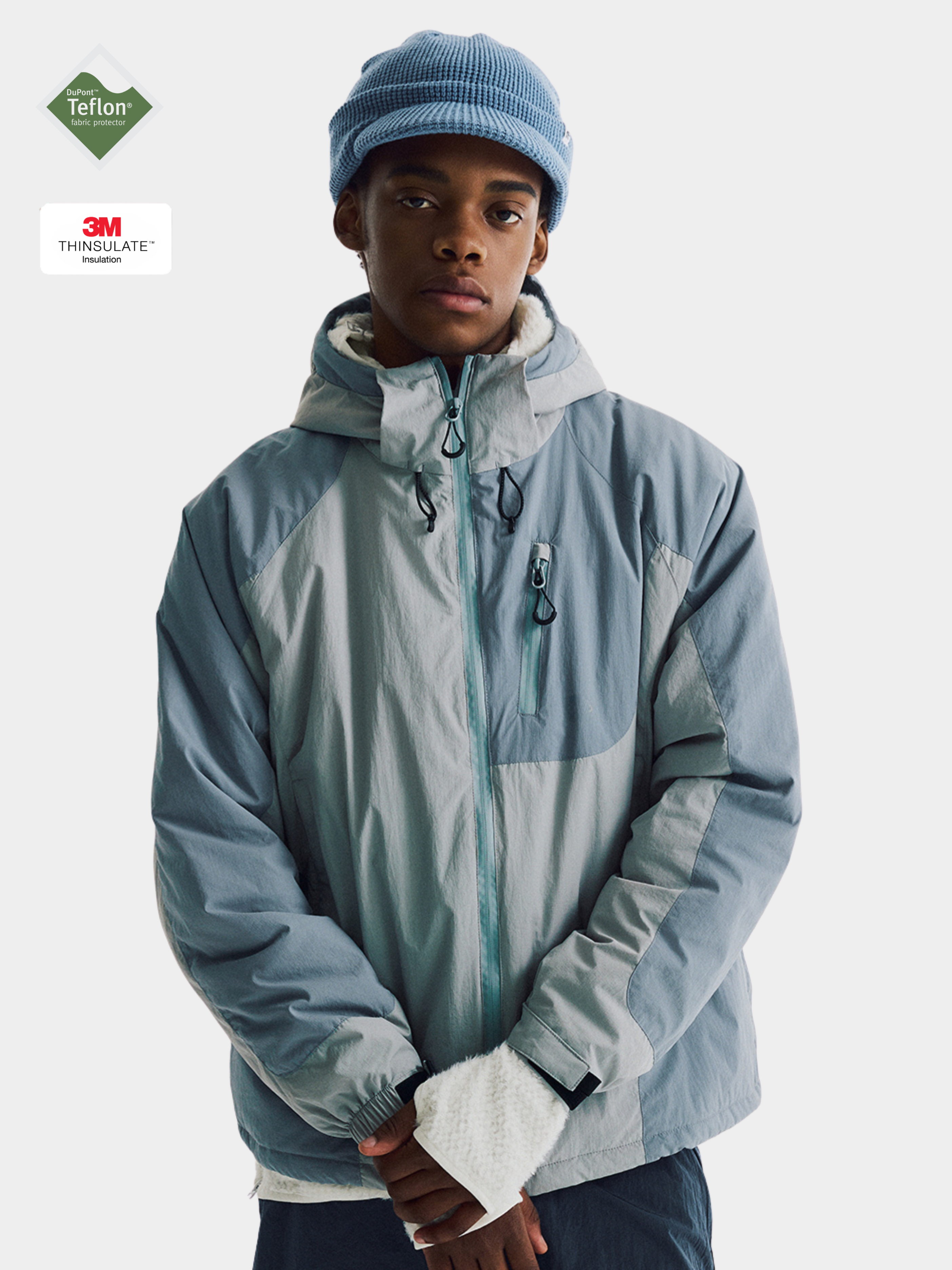 AshLife - Unisex Teflon Waterproof Windproof Insulated Jacket