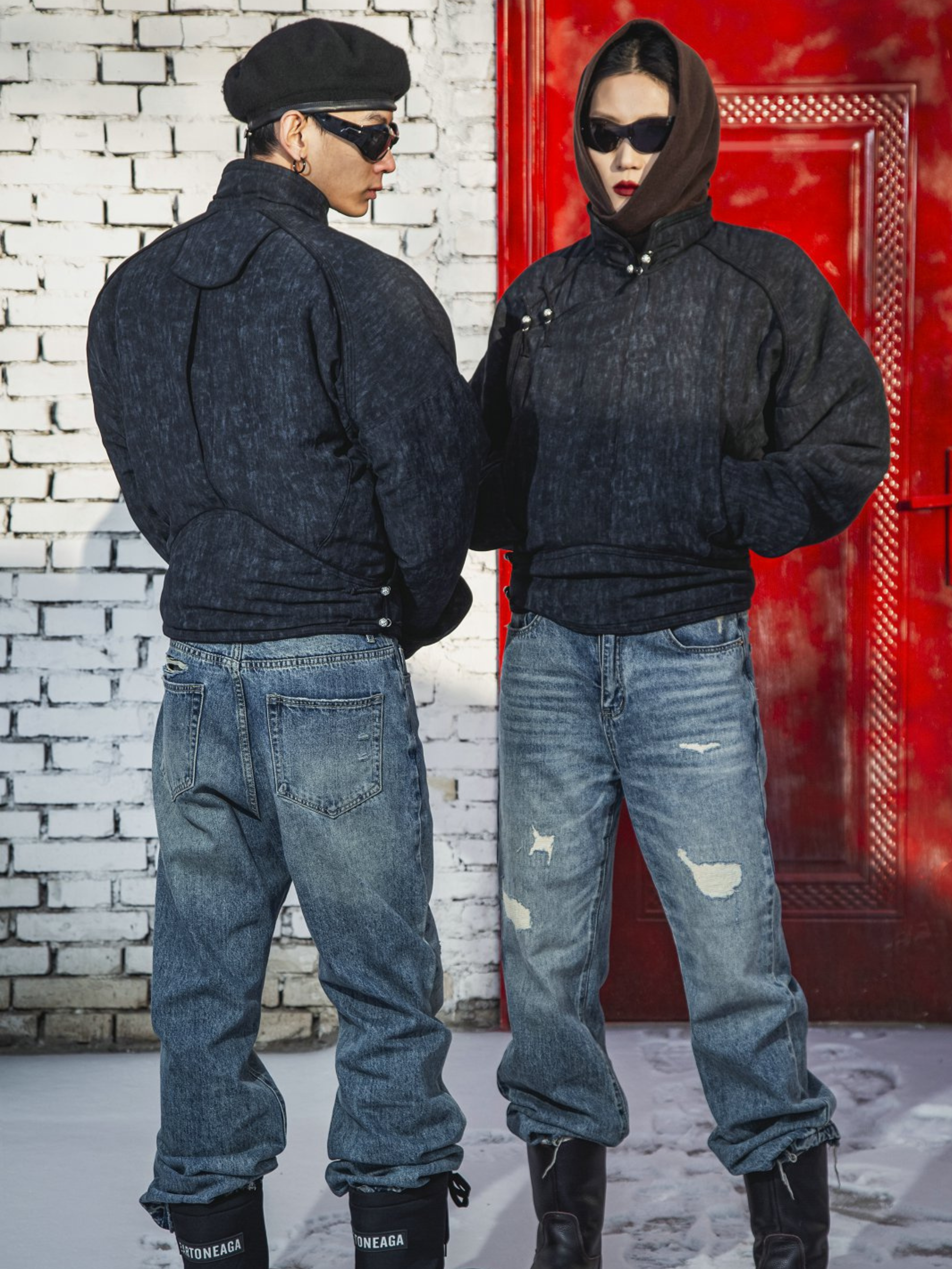 DryLamp - Unisex Thickened High-Neck Padded Winter Jacket