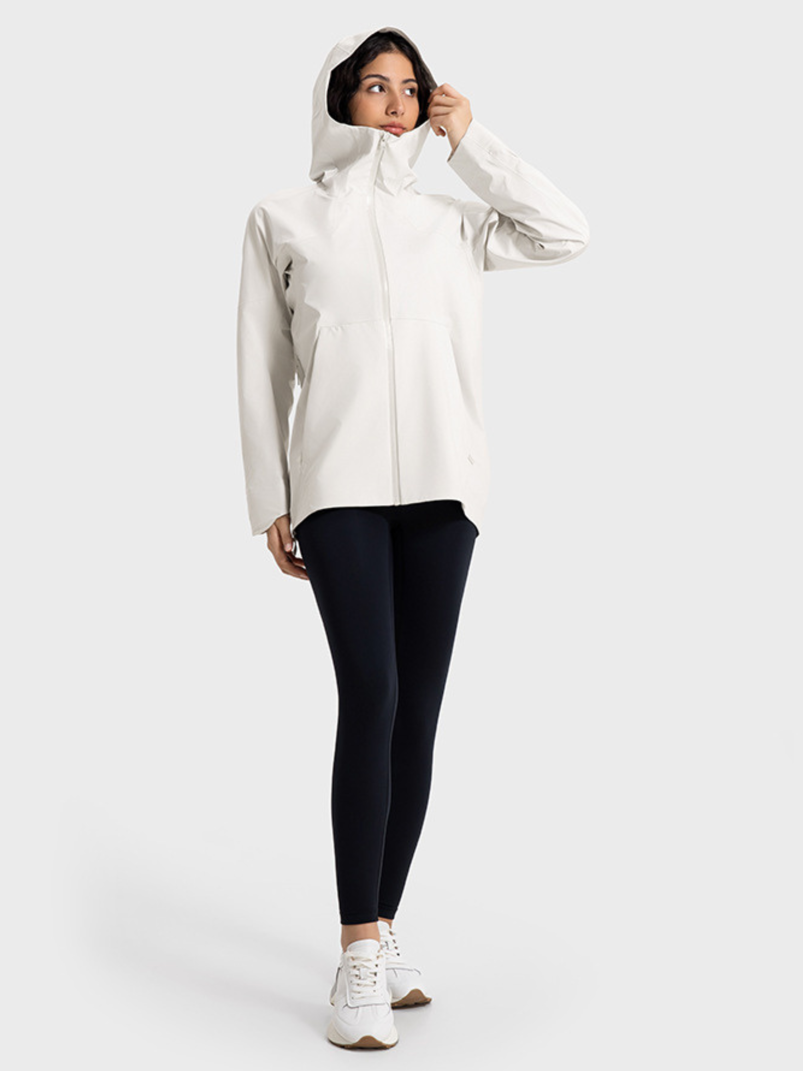 MesaNest - Women's Waterproof Windproof Stain-Resistant Hooded Shell Jacket