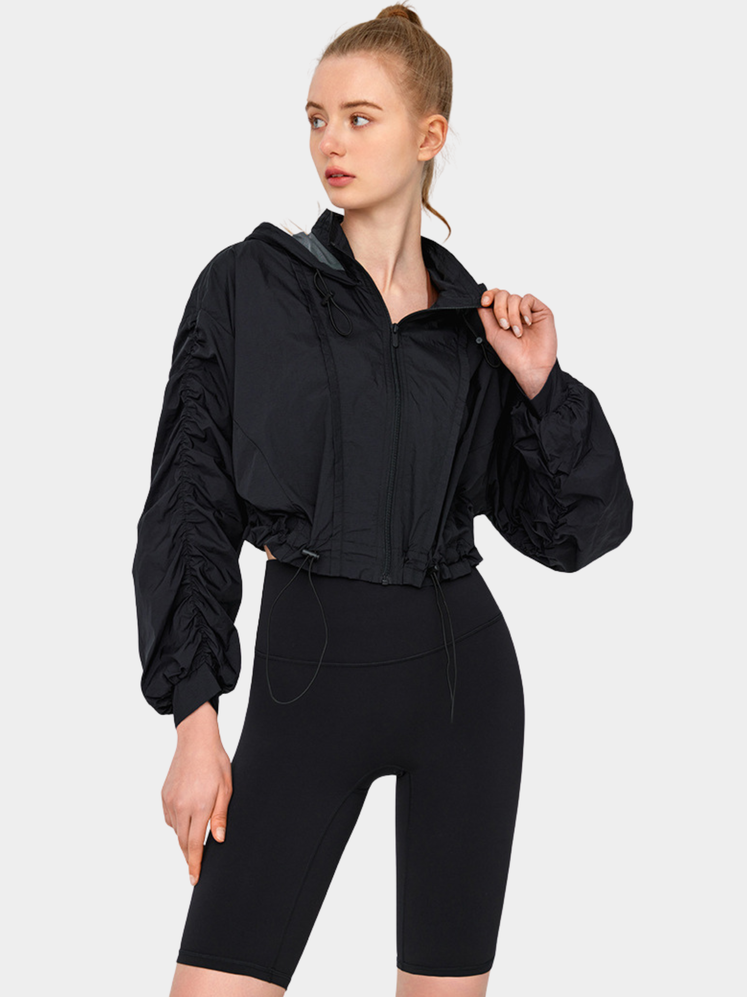 MesaCrate - Women's Lightweight Breathable Waist-Adjustable Jacket