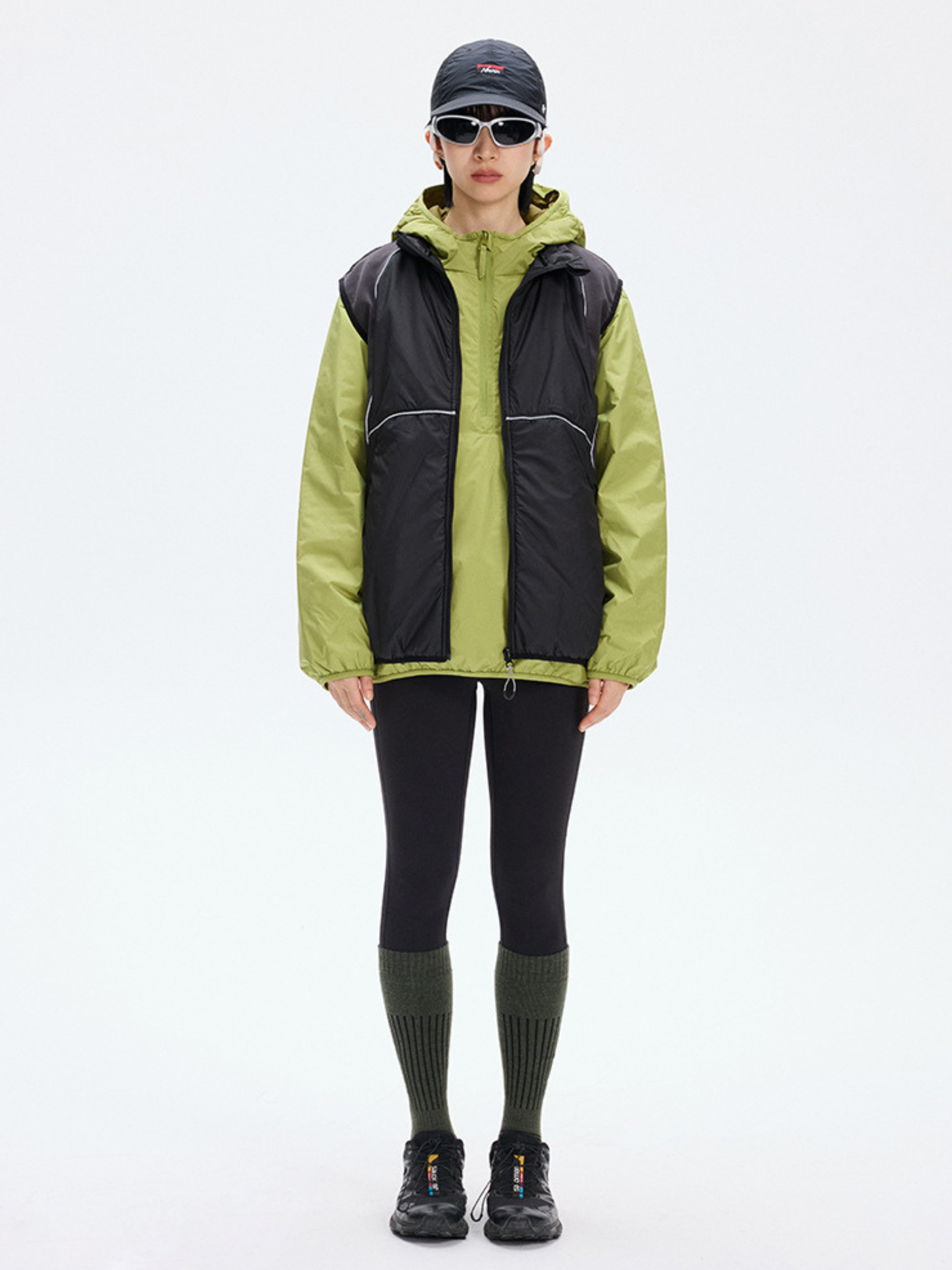 BluffEdge - Unisex Colorblock Outdoor Insulated Vest