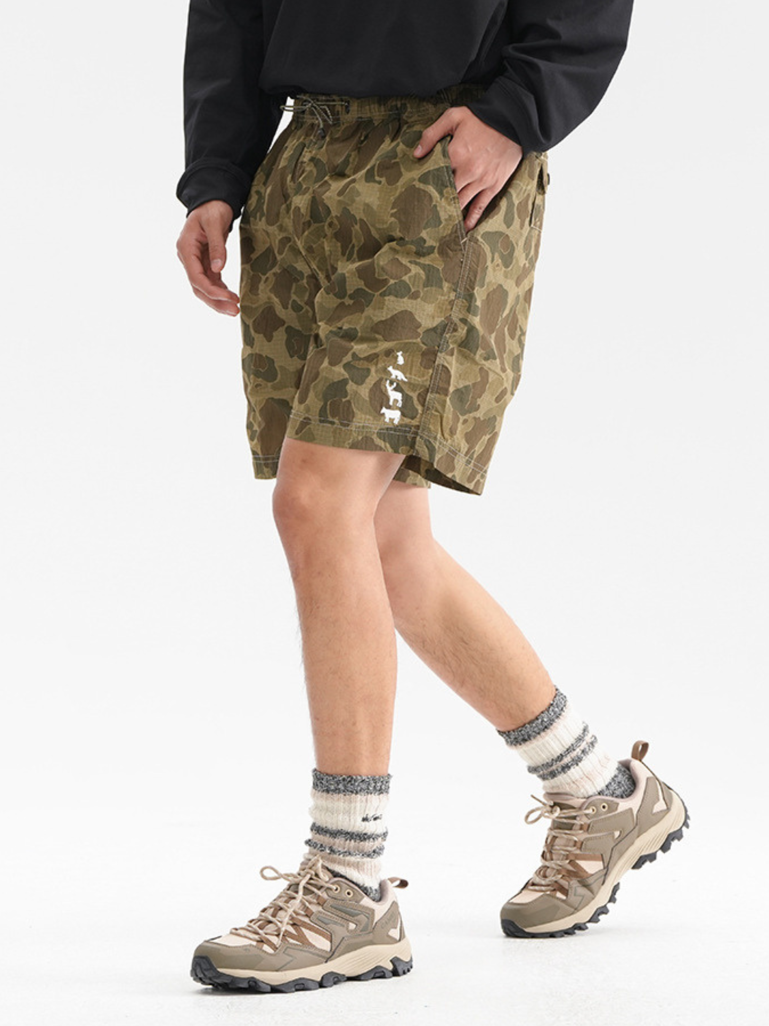 BaseBox - Men's Waterproof Breathable Camouflage Shorts