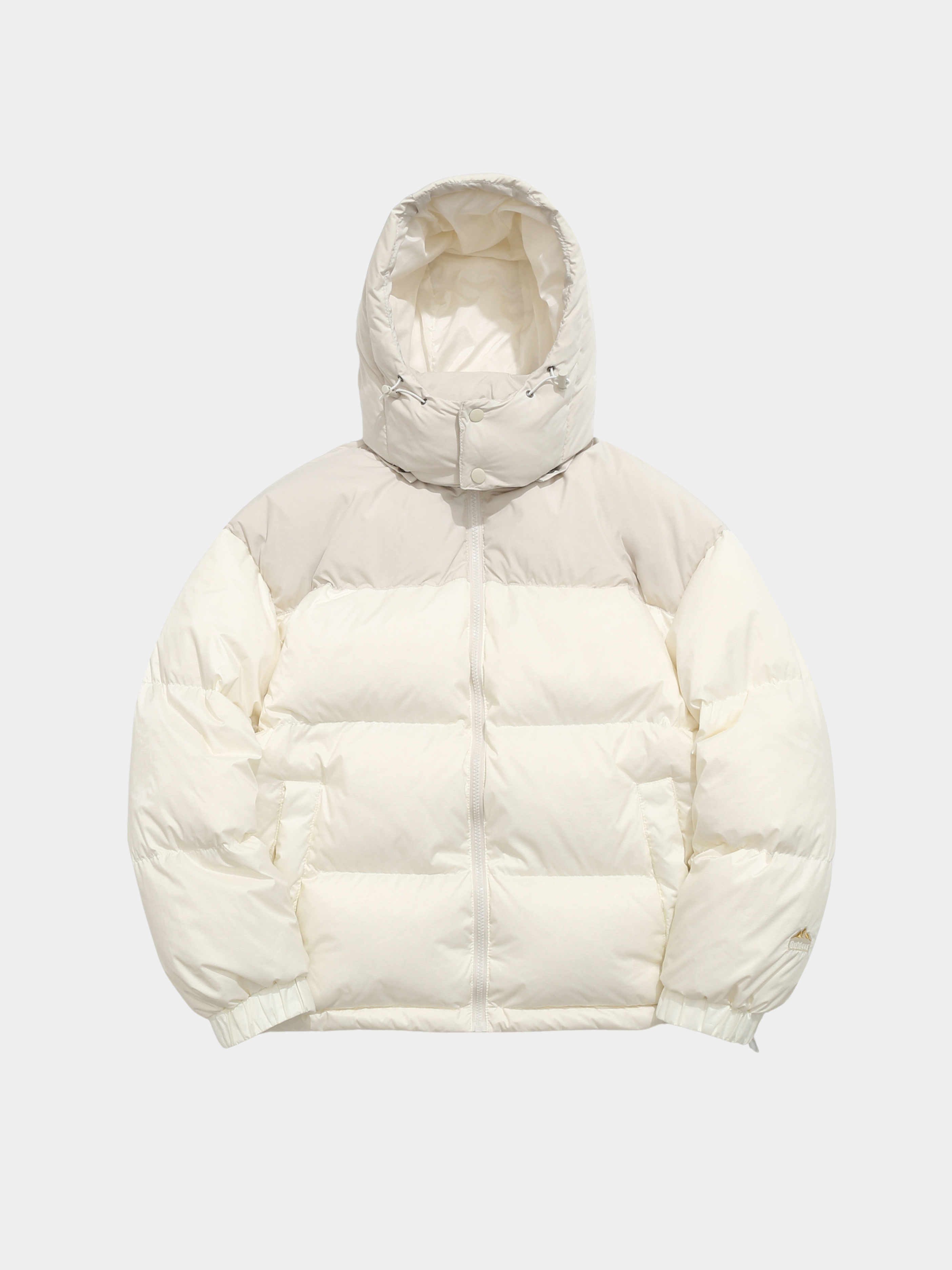BluffPeak - Unisex Detachable Hood Water-Repellent Duck Down Jacket