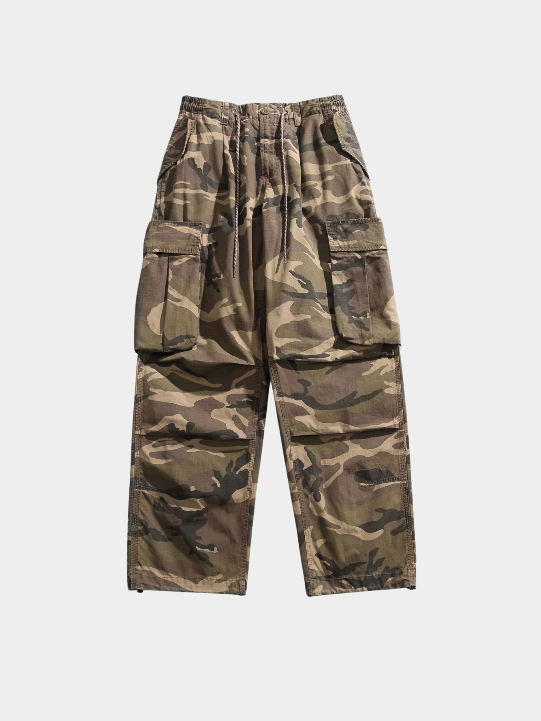 GripGlove - Men's Relaxed Fit Camo Cargo Pants
