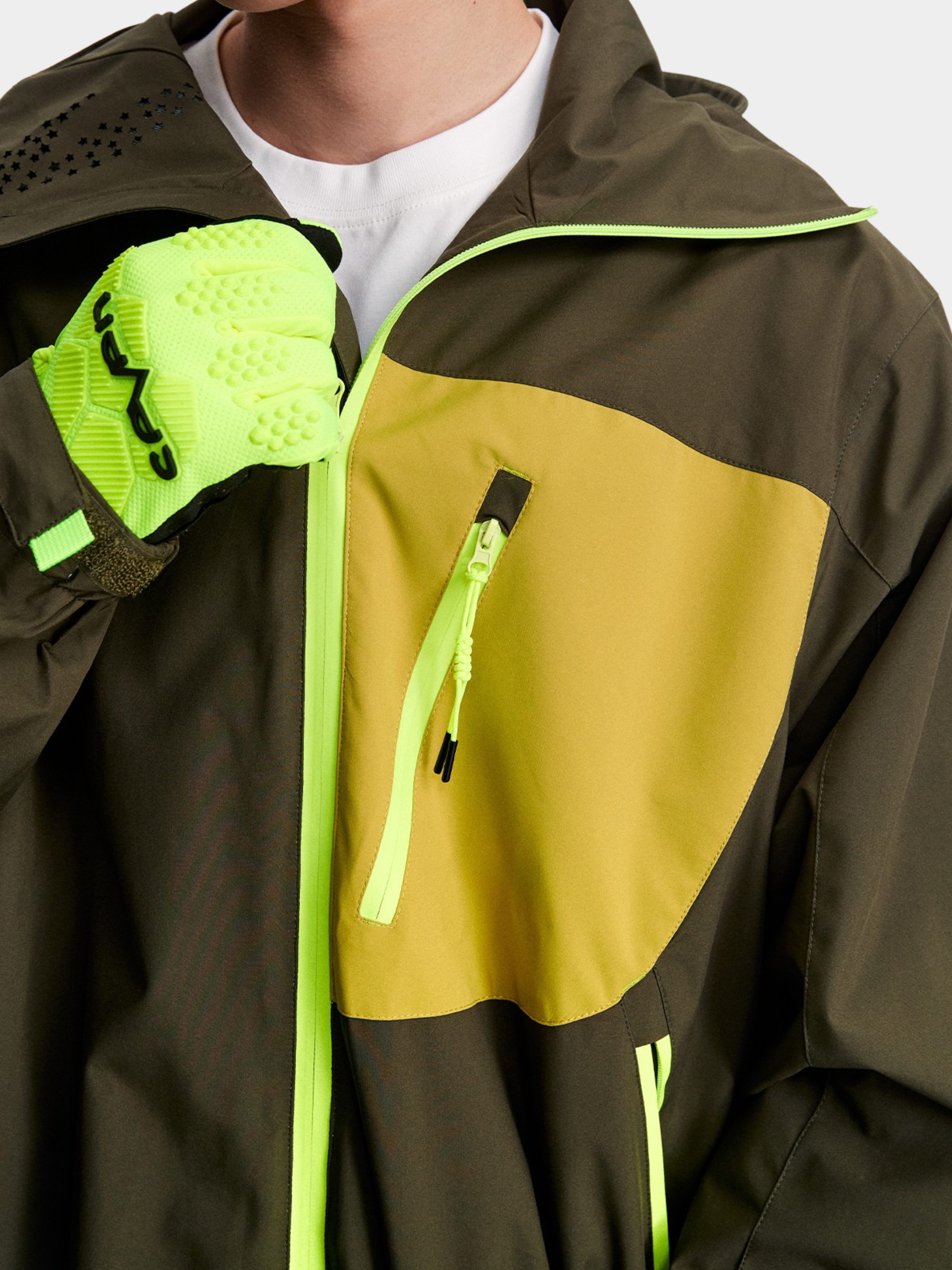EchoPort - Unisex Waterproof & Windproof Colorblock Storm-Proof Jacket
