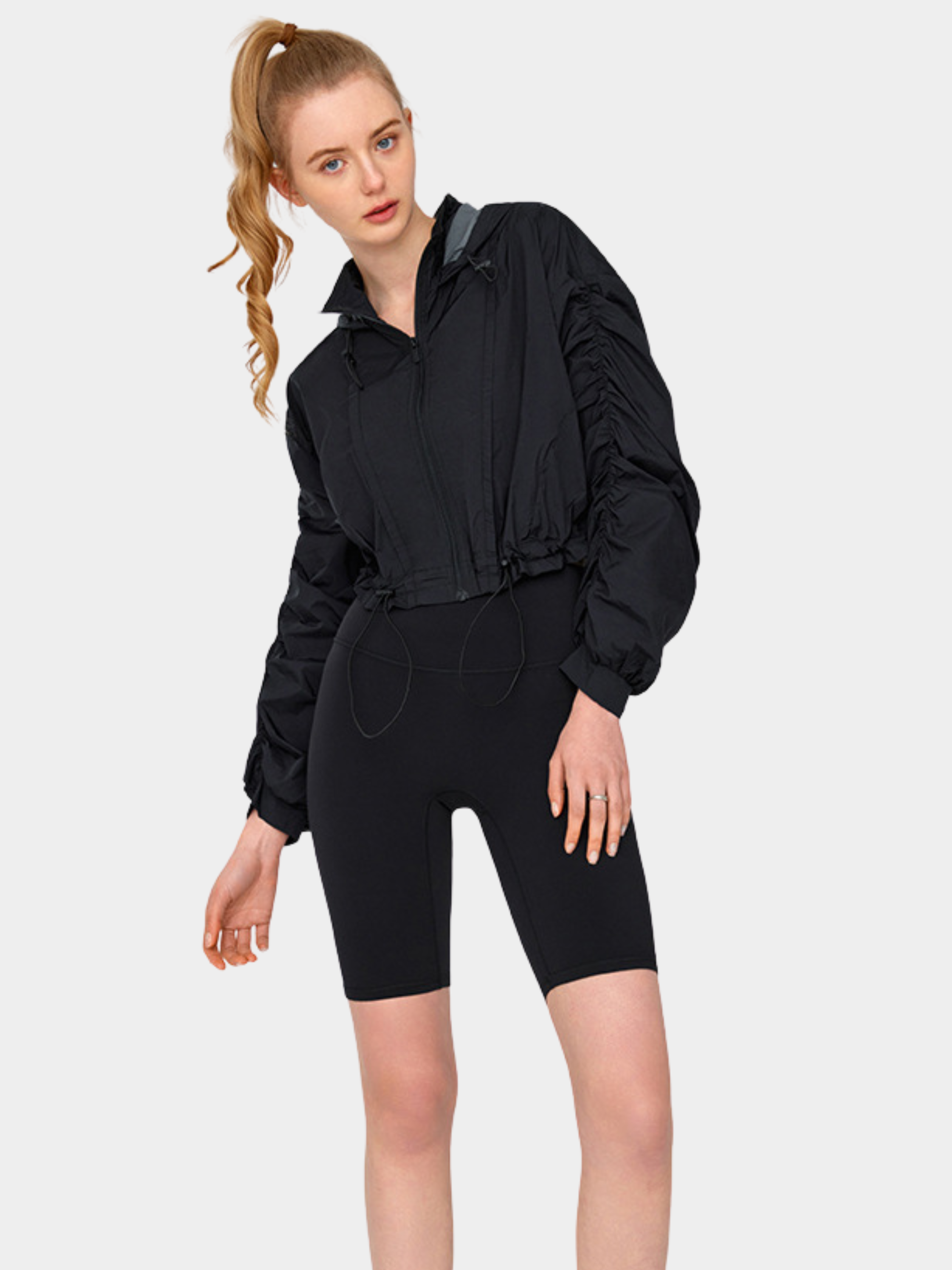 MesaCrate - Women's Lightweight Breathable Waist-Adjustable Jacket