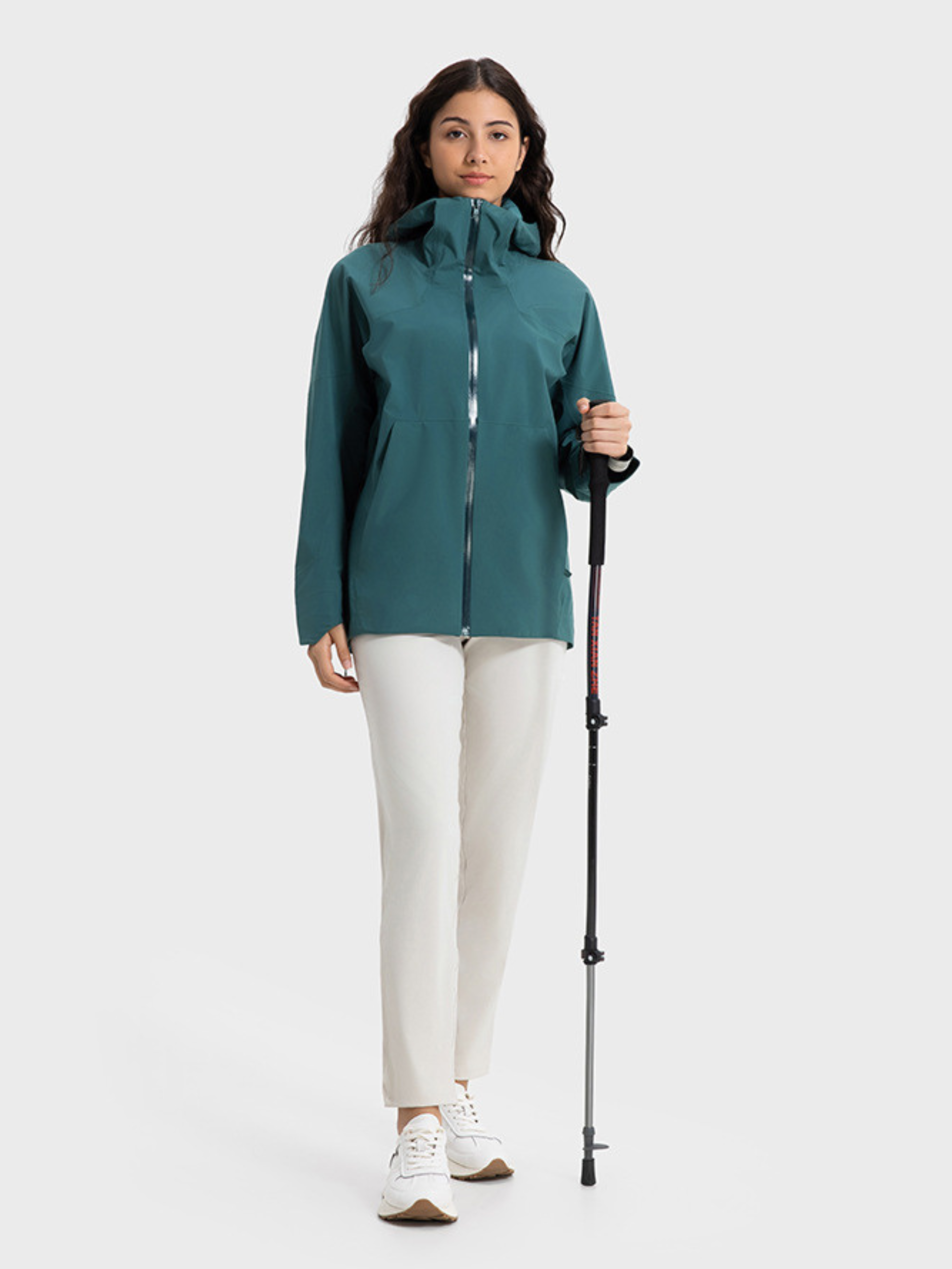 MesaNest - Women's Waterproof Windproof Stain-Resistant Hooded Shell Jacket