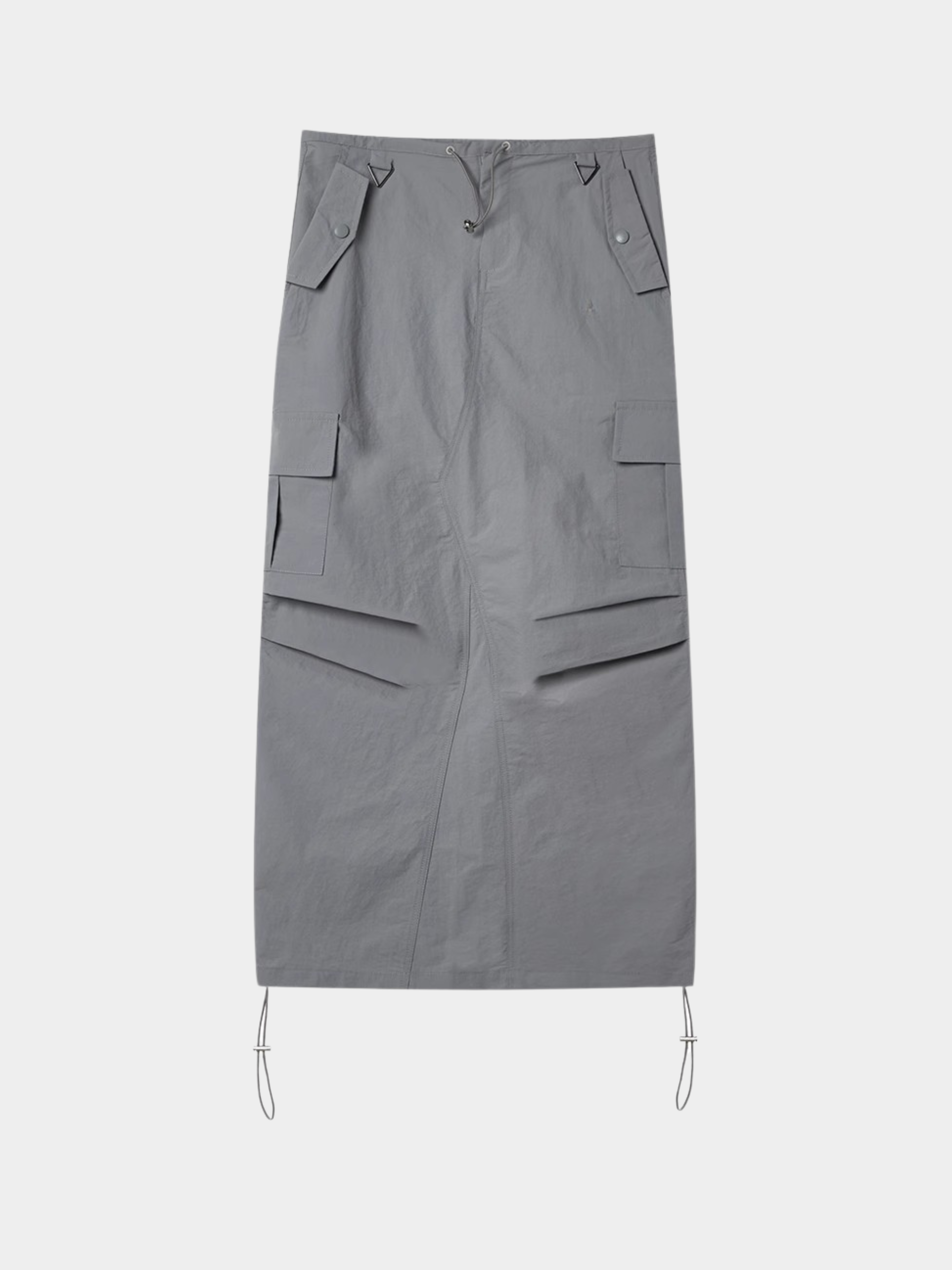EchoField - Women's Quick-Dry Ruched Drawstring A-Line Cargo Skirt