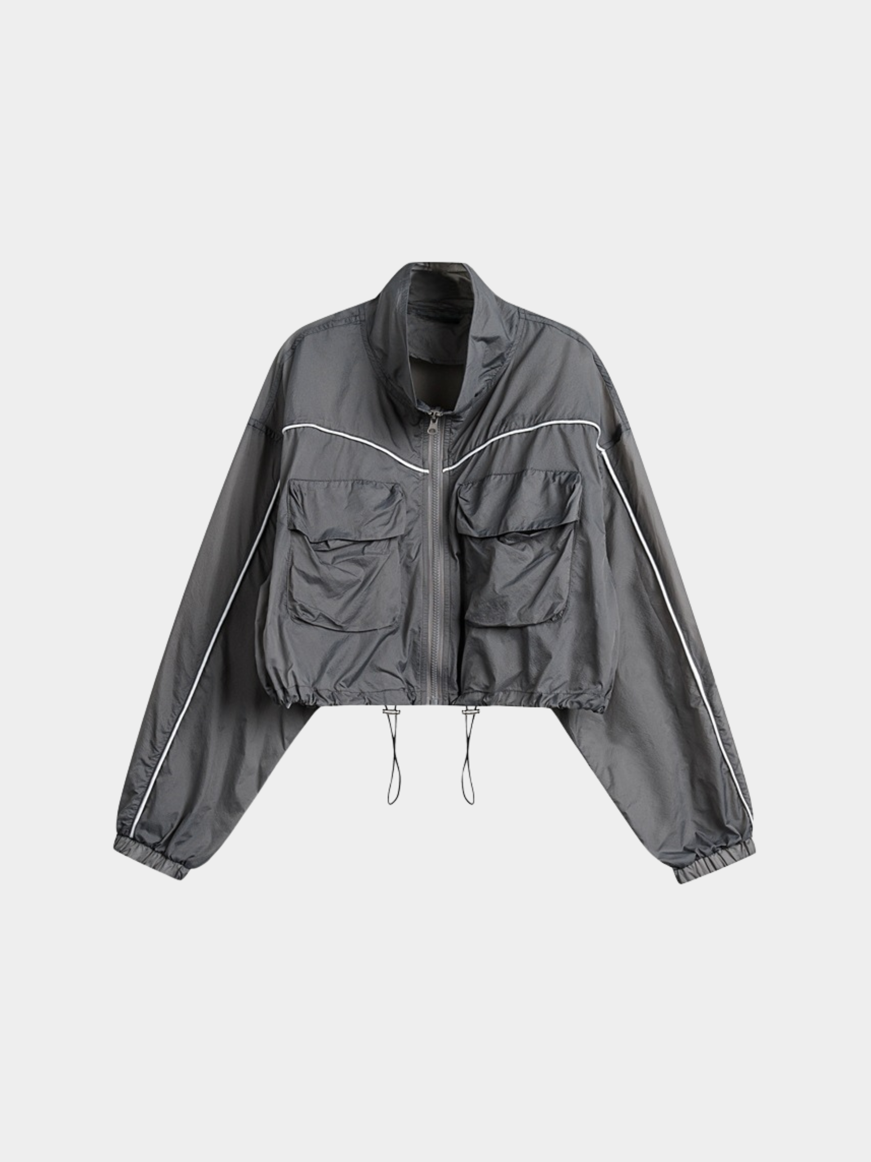 MesaView - Women's UPF50+ Cropped Stand-Collar Sun Jacket