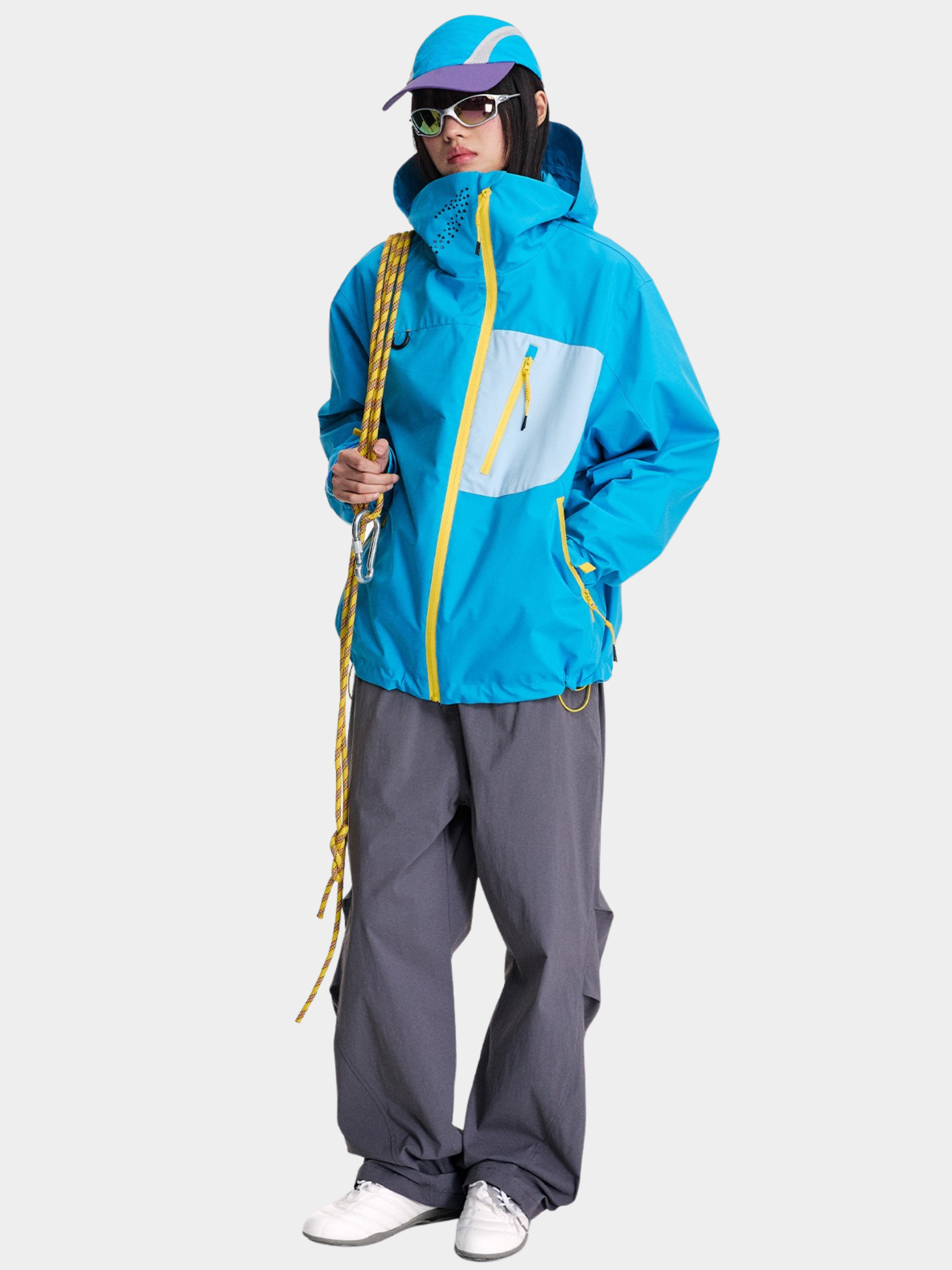 EchoPort - Unisex Waterproof & Windproof Colorblock Storm-Proof Jacket