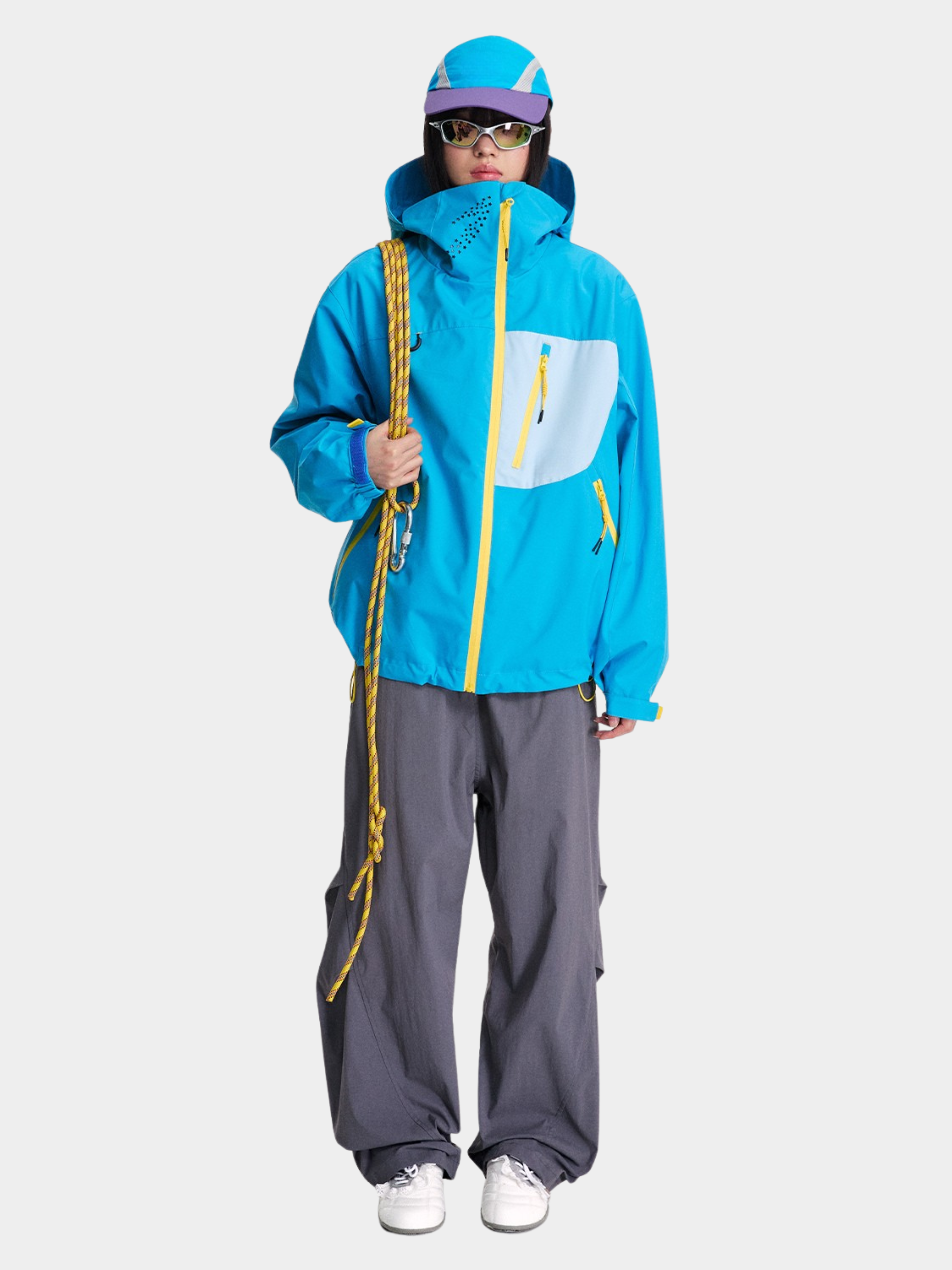 EchoPort - Unisex Waterproof & Windproof Colorblock Storm-Proof Jacket