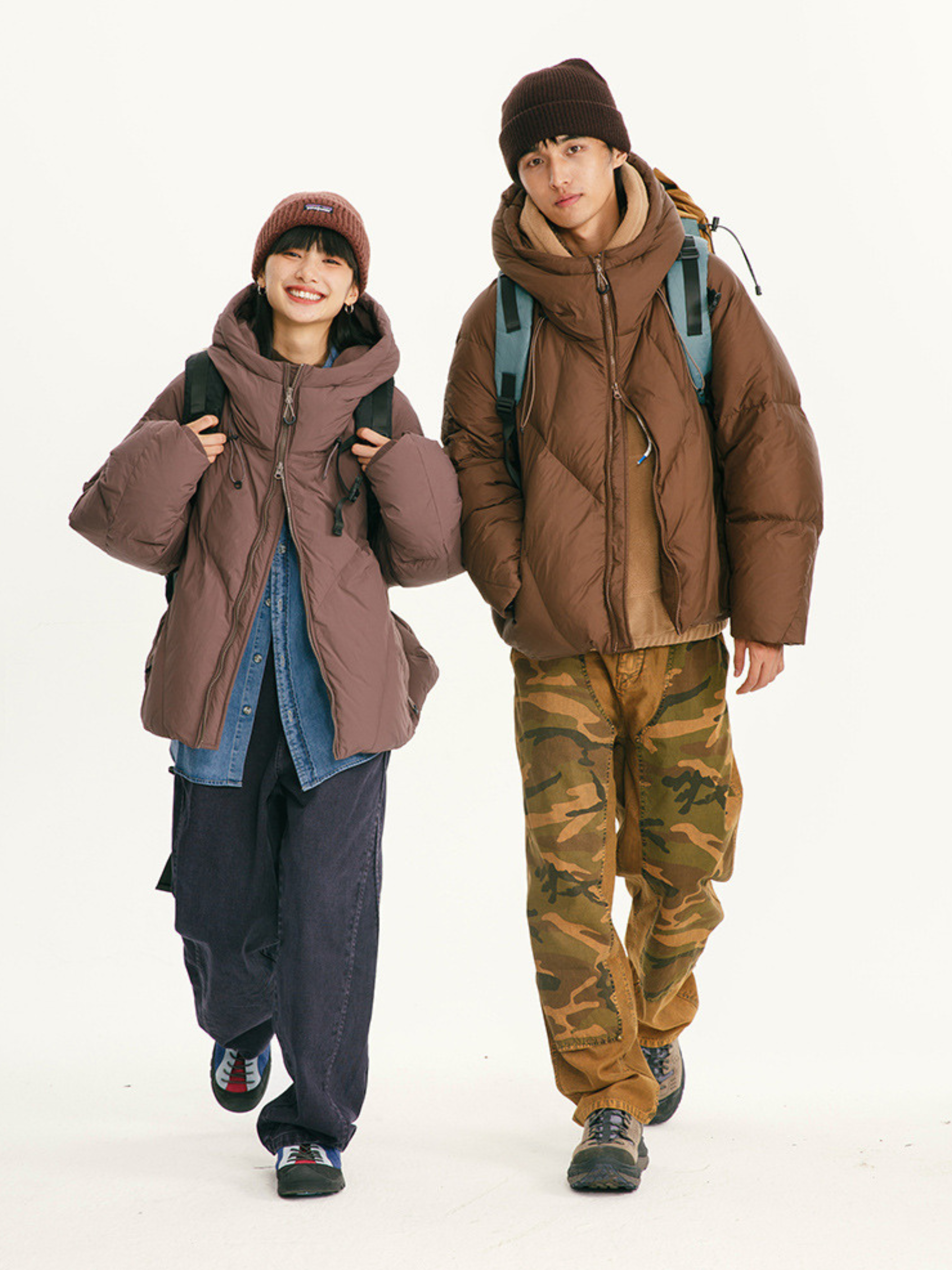 EchoGo - Unisex 90% Duck Down Triple Protection Down Jacket