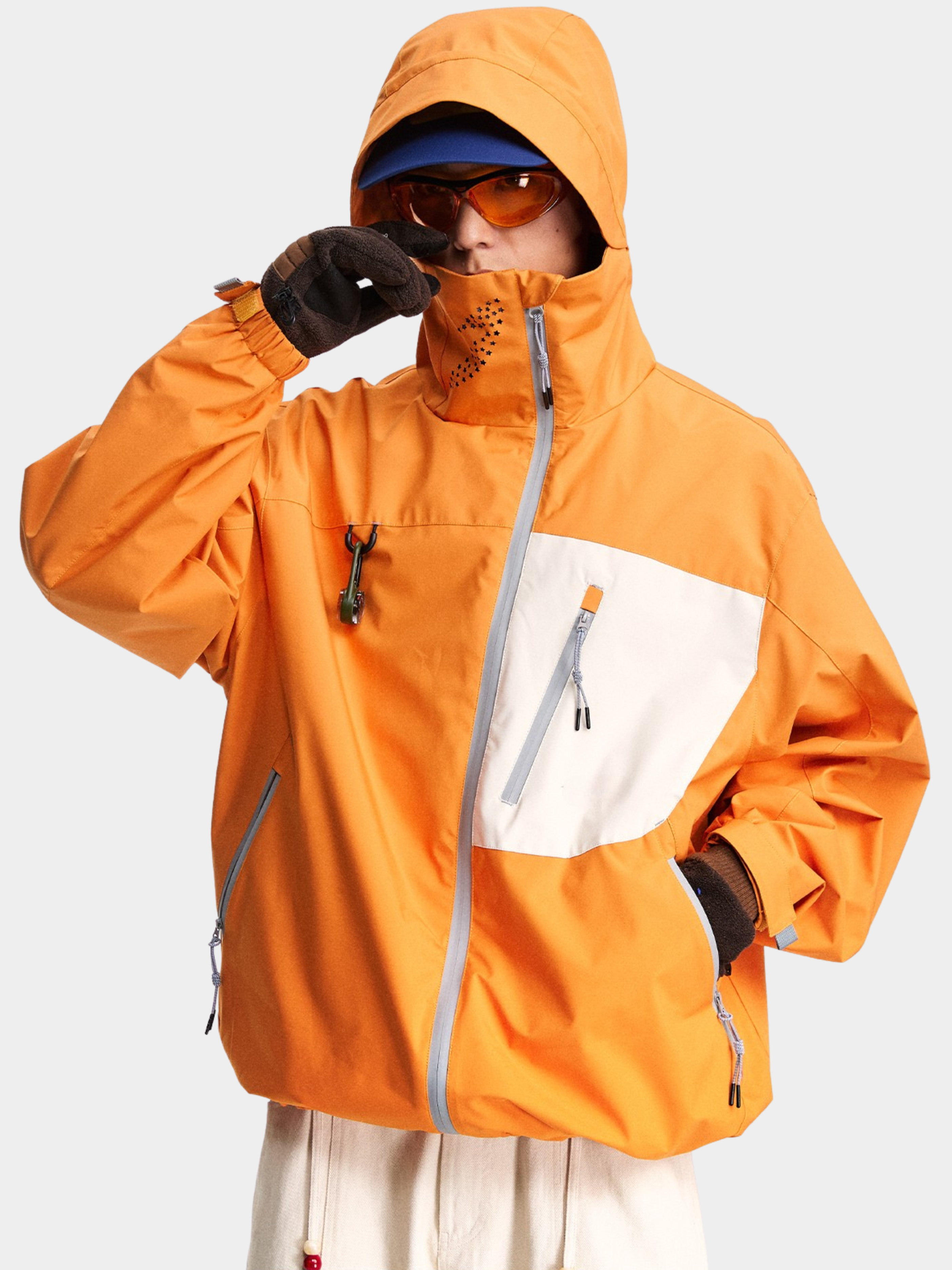 EchoPort - Unisex Waterproof & Windproof Colorblock Storm-Proof Jacket