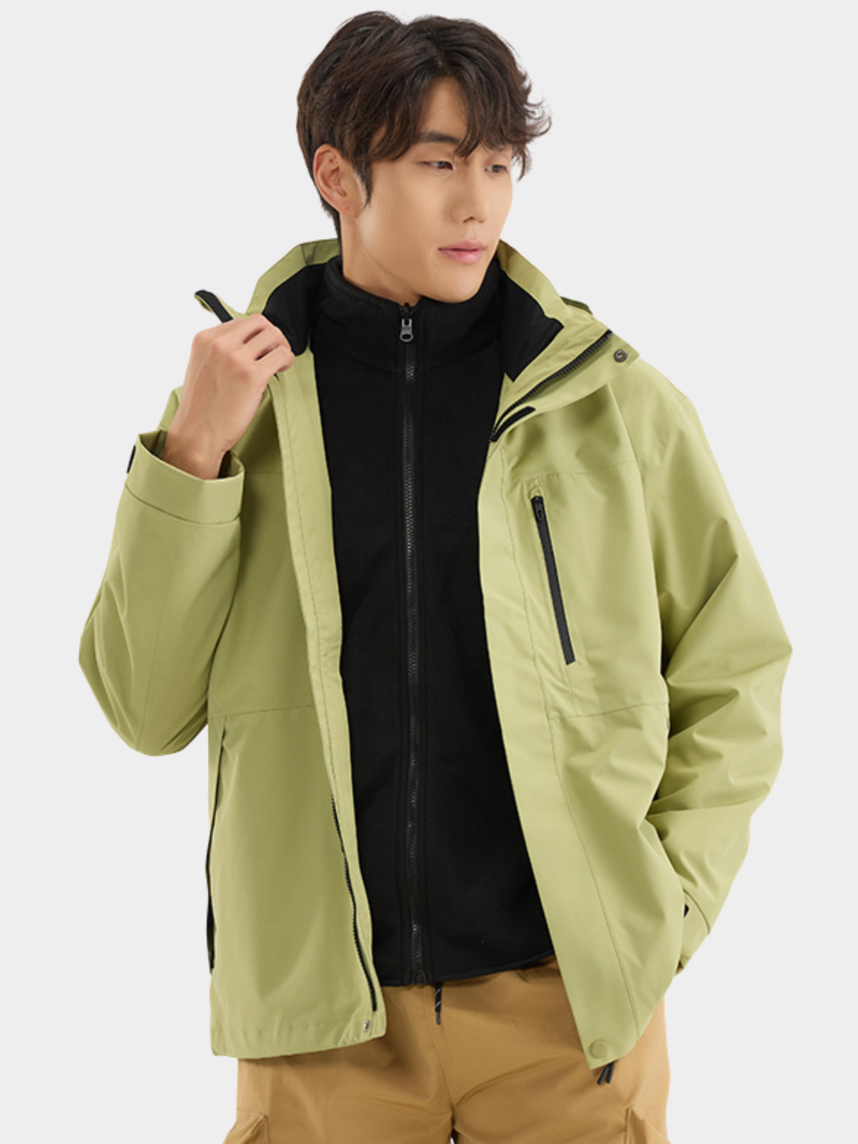 CanyonTote - Unisex 3-in-1 Graphene Tech Waterproof Down & Fleece Jacket