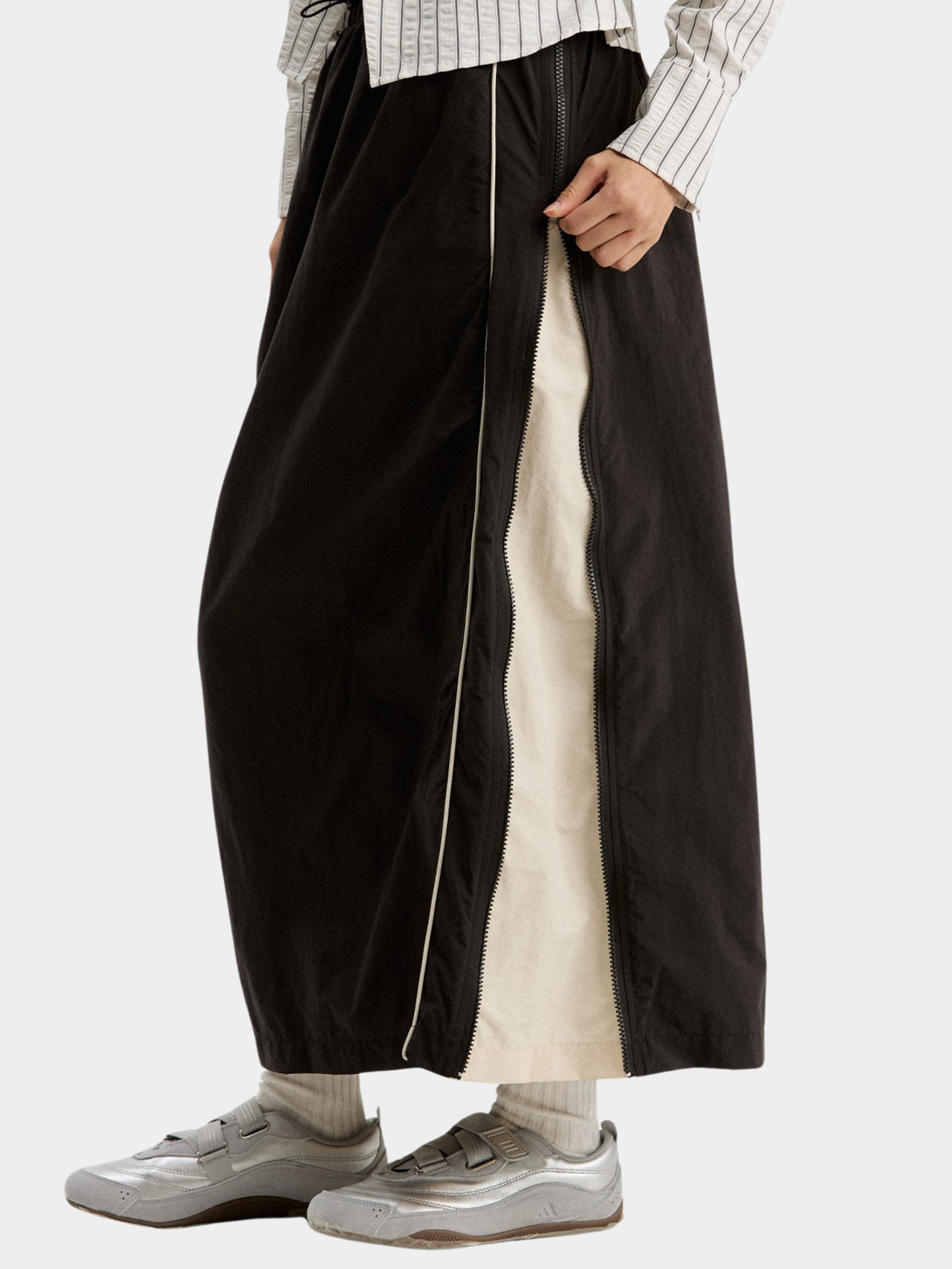EchoPoint - Women's Water-Repellent Adjustable Colorblock A-Line Skirt