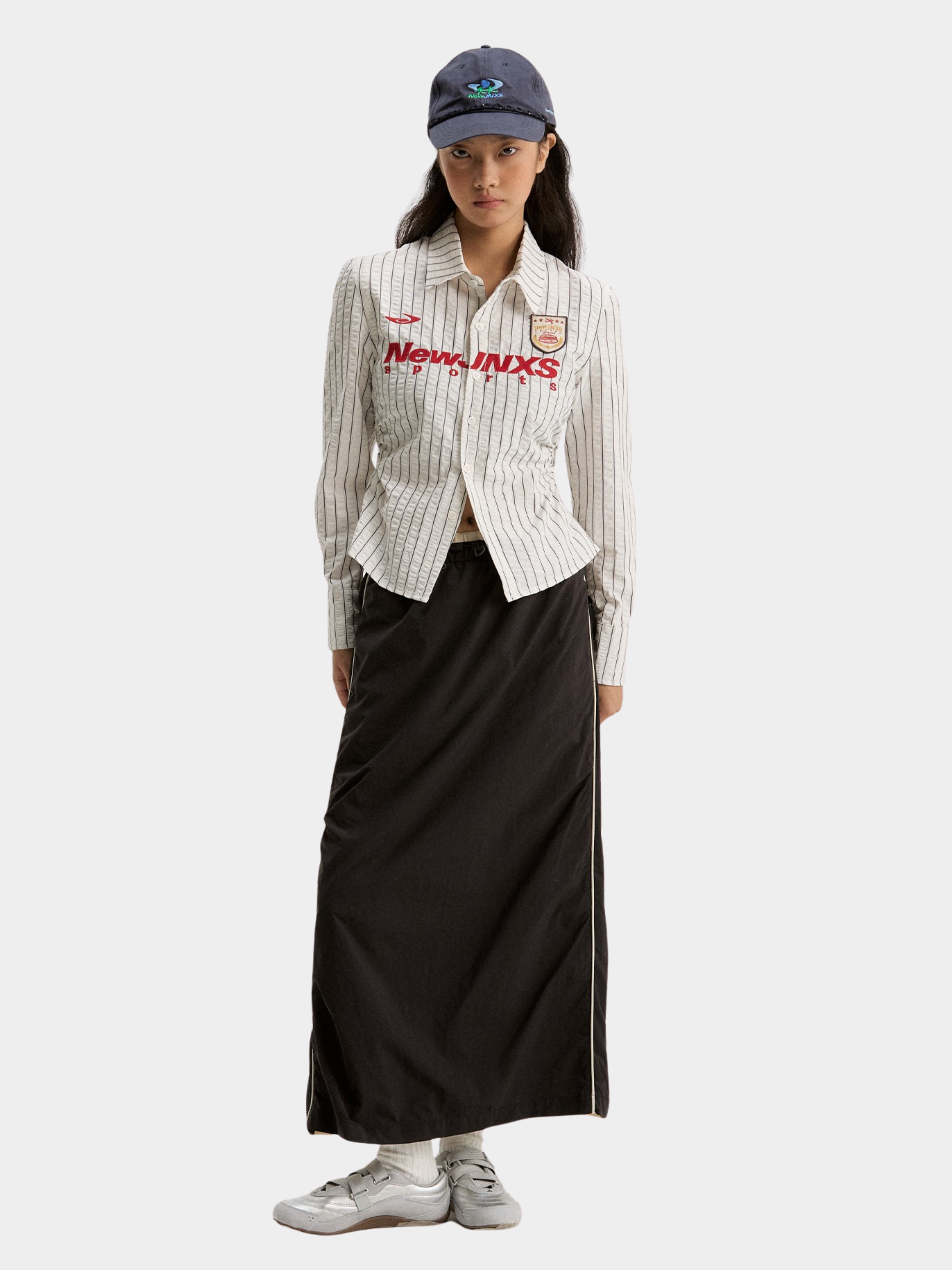 EchoPoint - Women's Water-Repellent Adjustable Colorblock A-Line Skirt