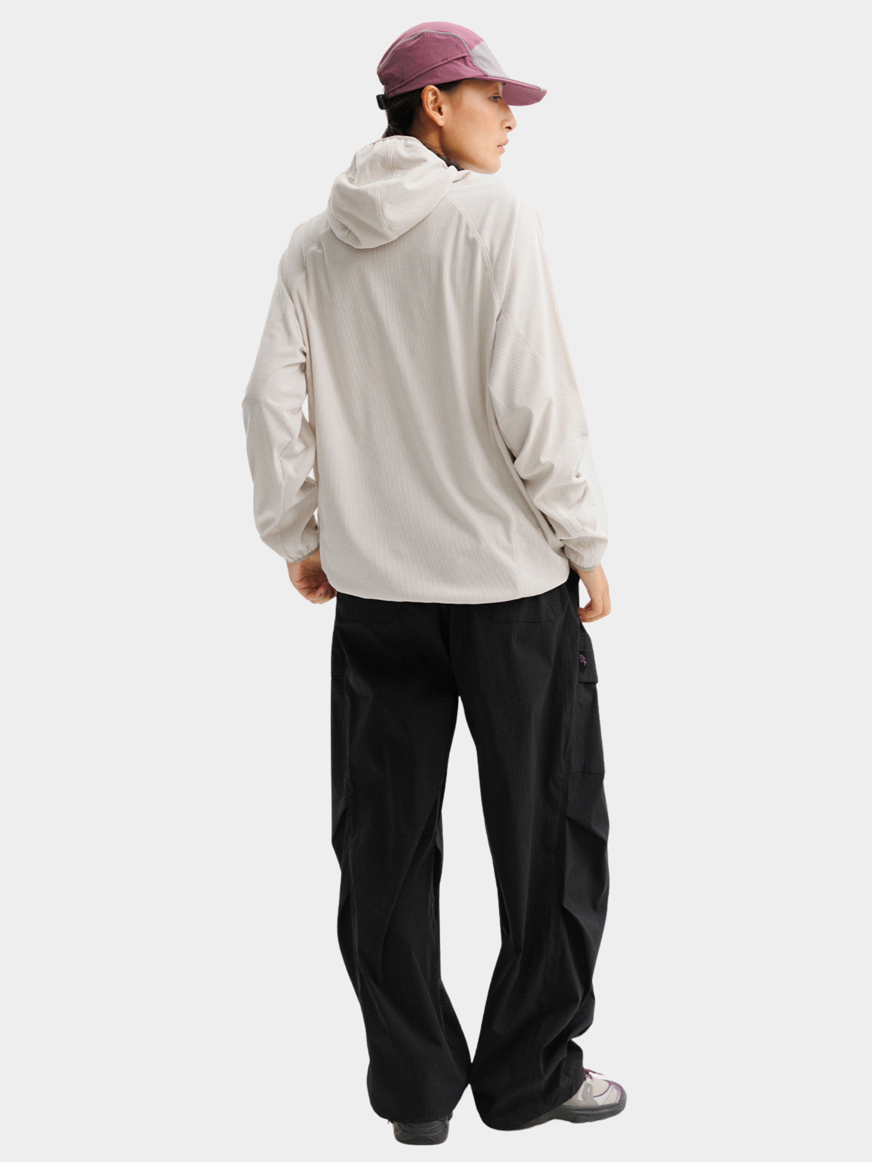 Crag - Unisex Moisture-Wicking High Neck Hoodie Base Layer