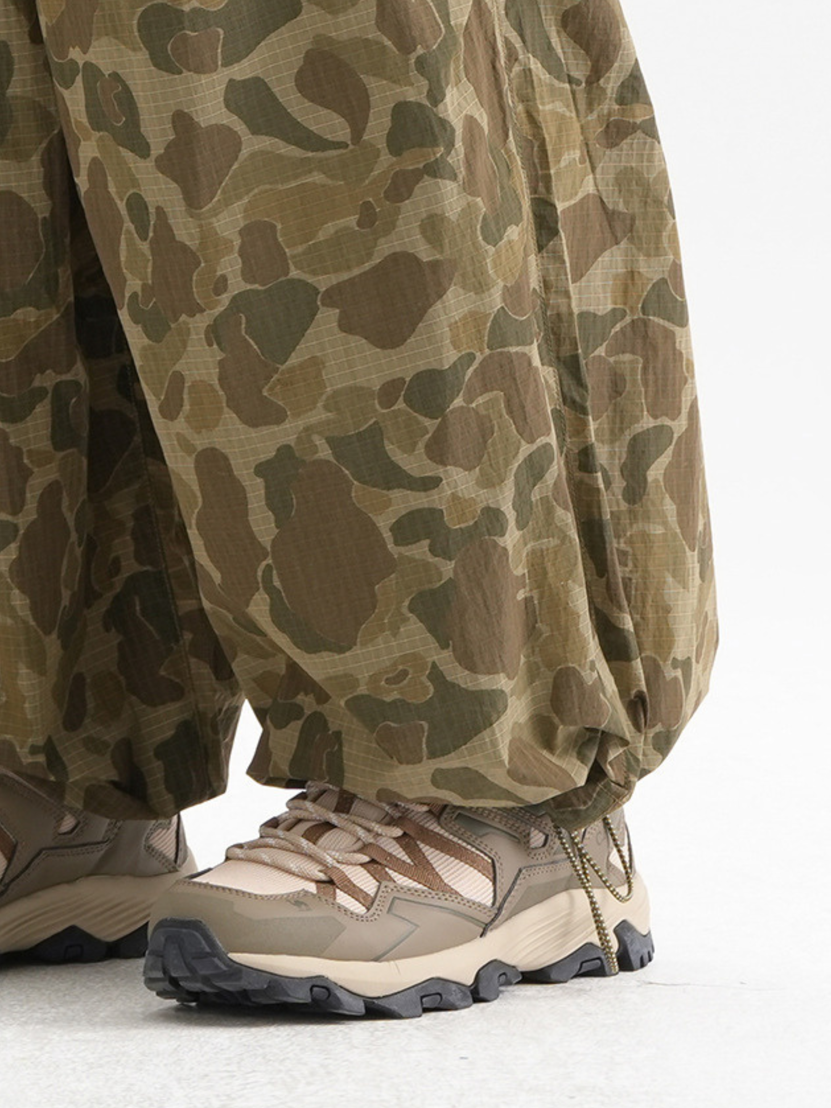EagleMode - Unisex Ultra-Loose Tech Camo Paratrooper Pants