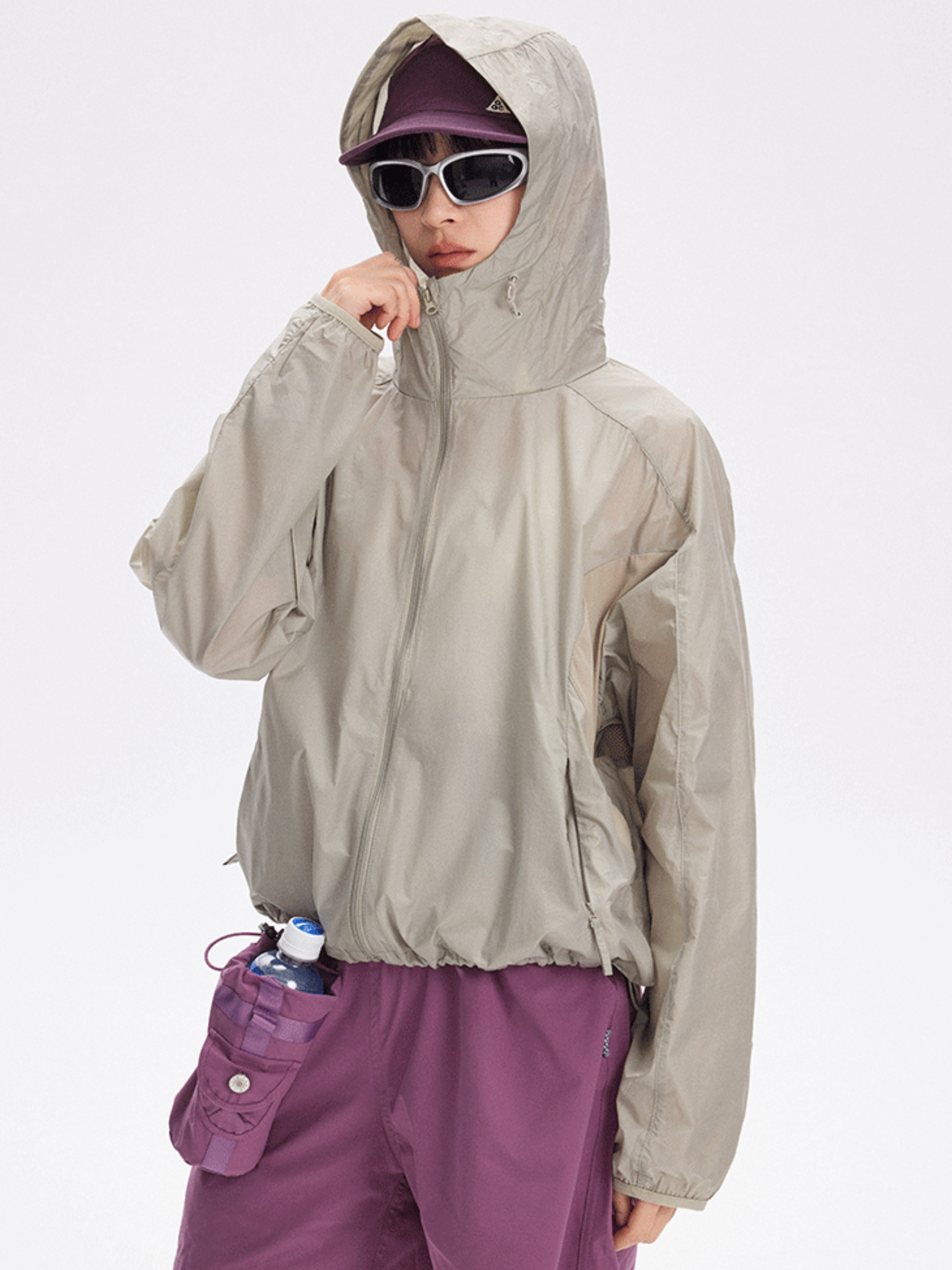 MesaCase - Unisex UPF50+ Mesh Panel UV Protection Jacket