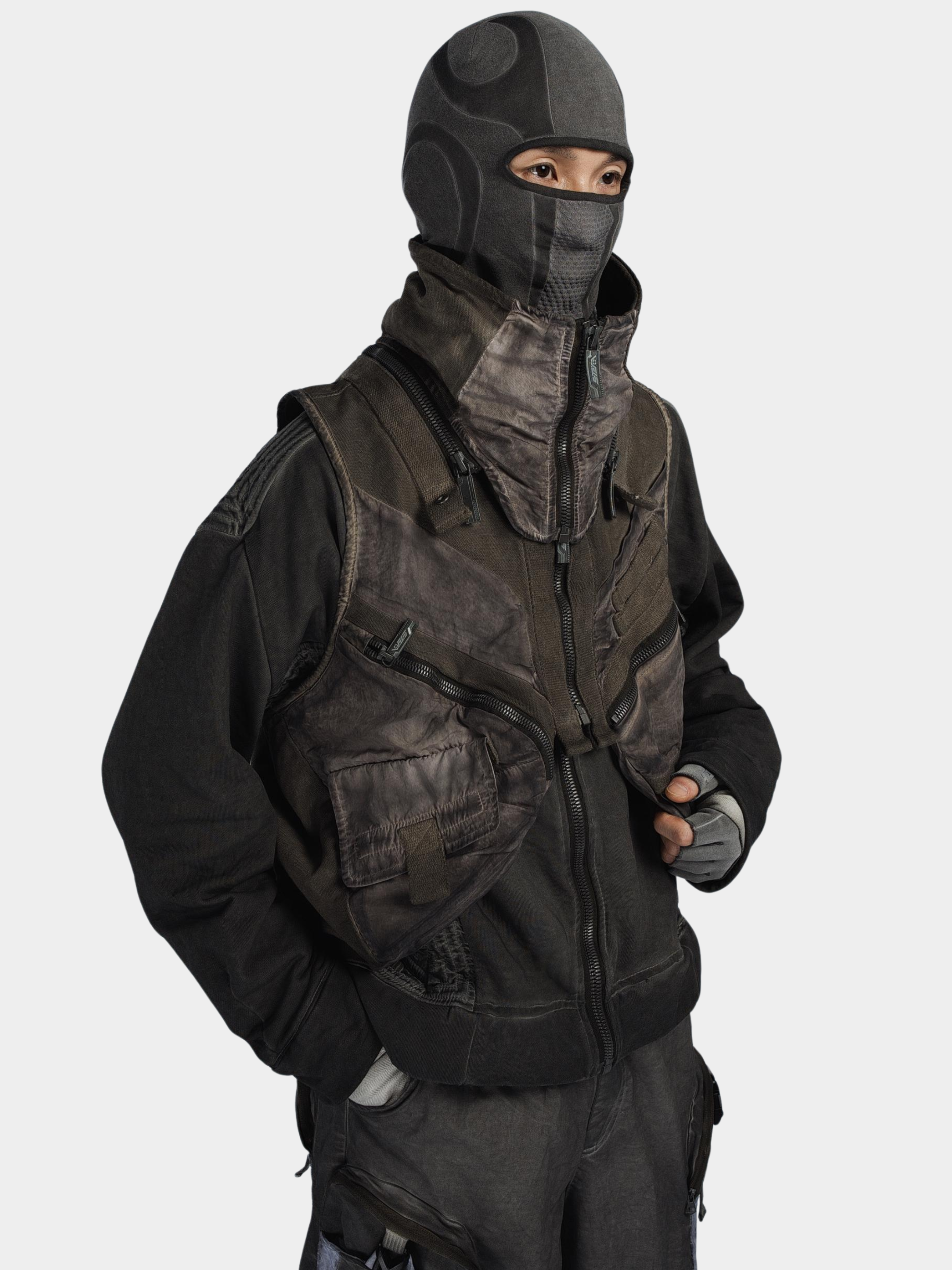 FlexCanopy - Unisex Asymmetric 3D Pocket Detachable Vest