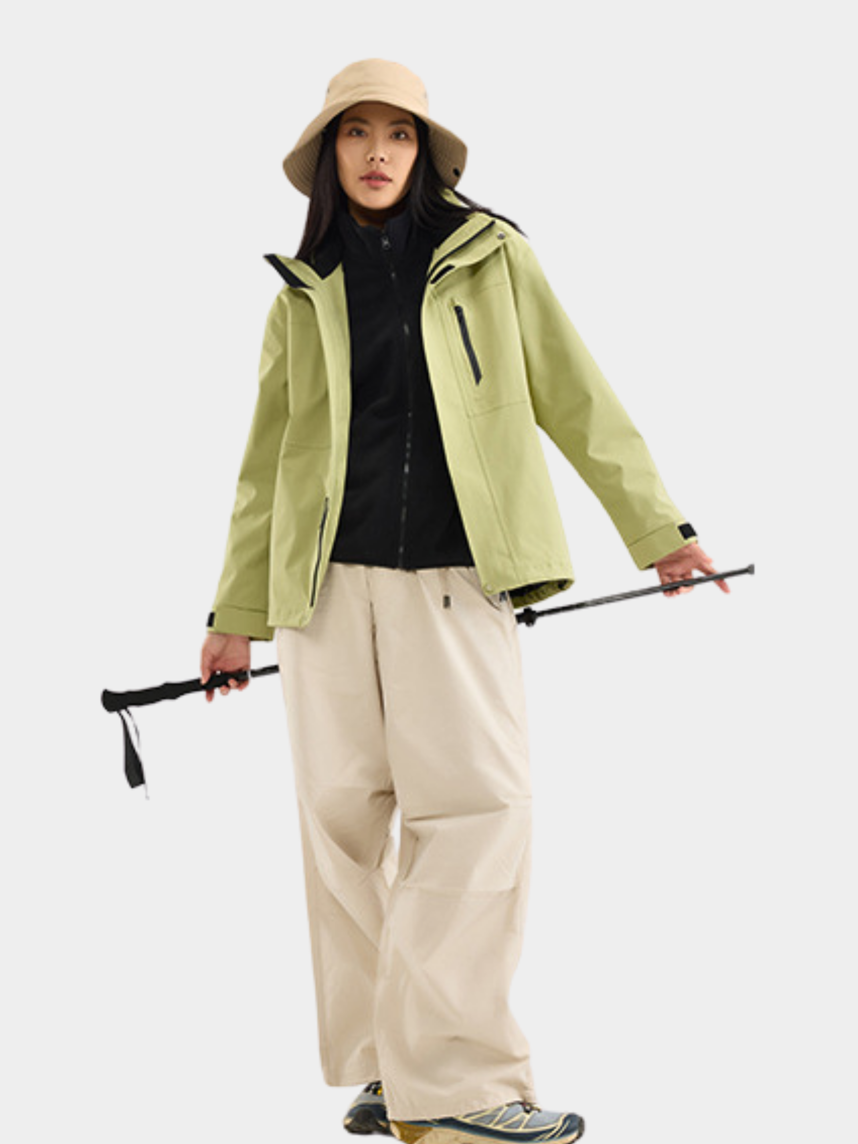 CanyonTote - Unisex 3-in-1 Graphene Tech Waterproof Down & Fleece Jacket