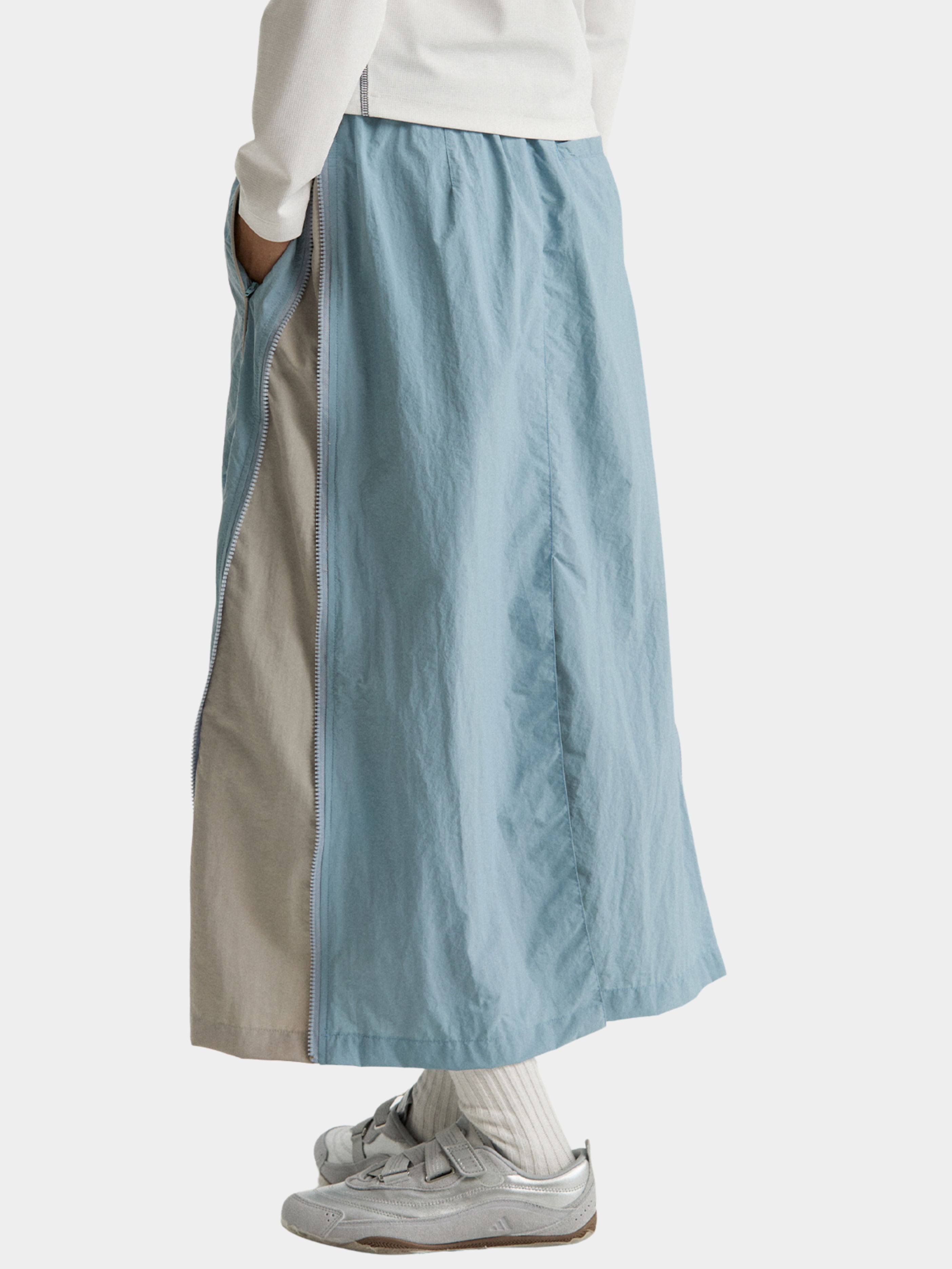 EchoPoint - Women's Water-Repellent Adjustable Colorblock A-Line Skirt