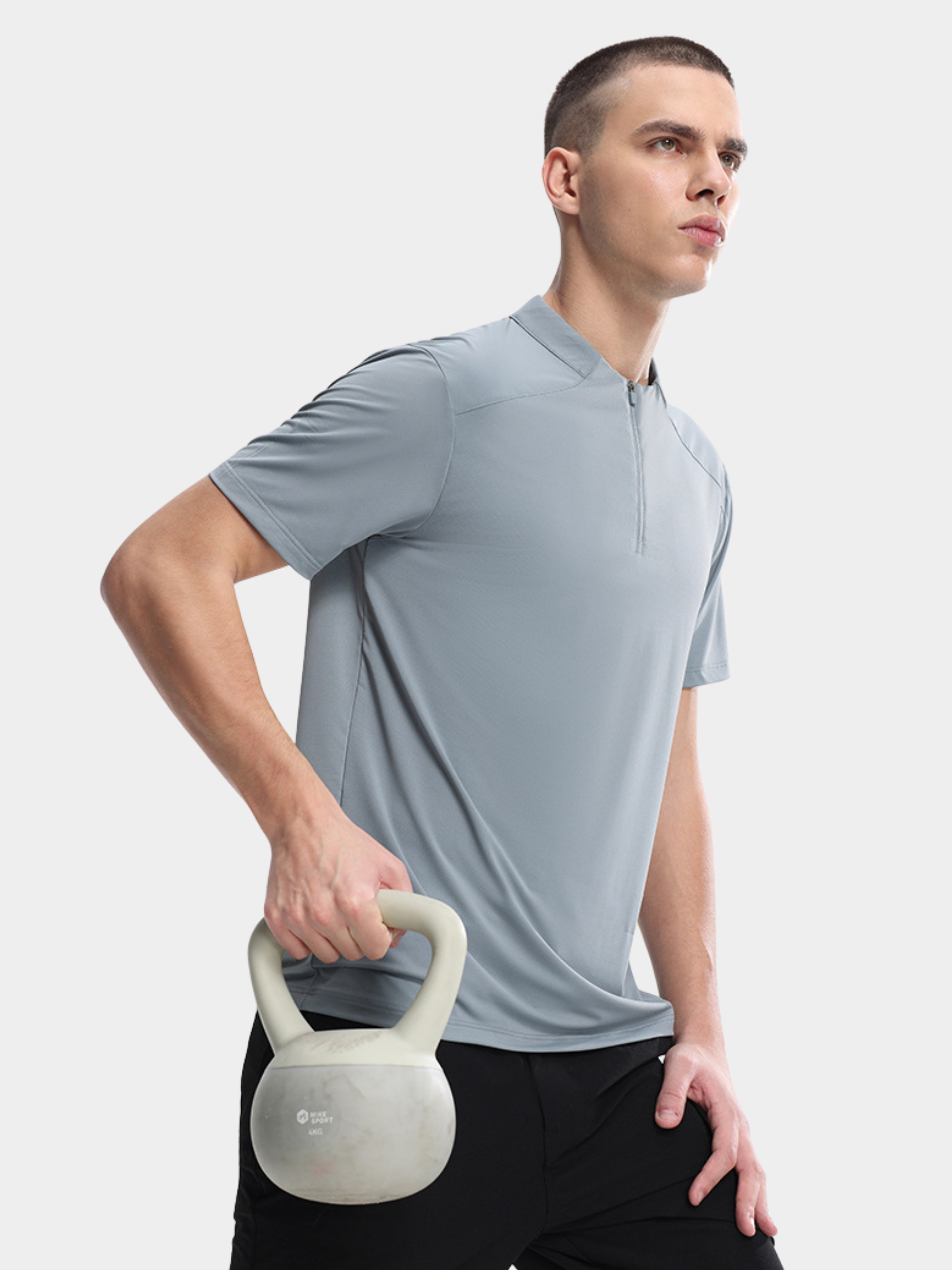 ClimbStick - Men's High-Stretch Quick-Dry Half-Zip Short Sleeve