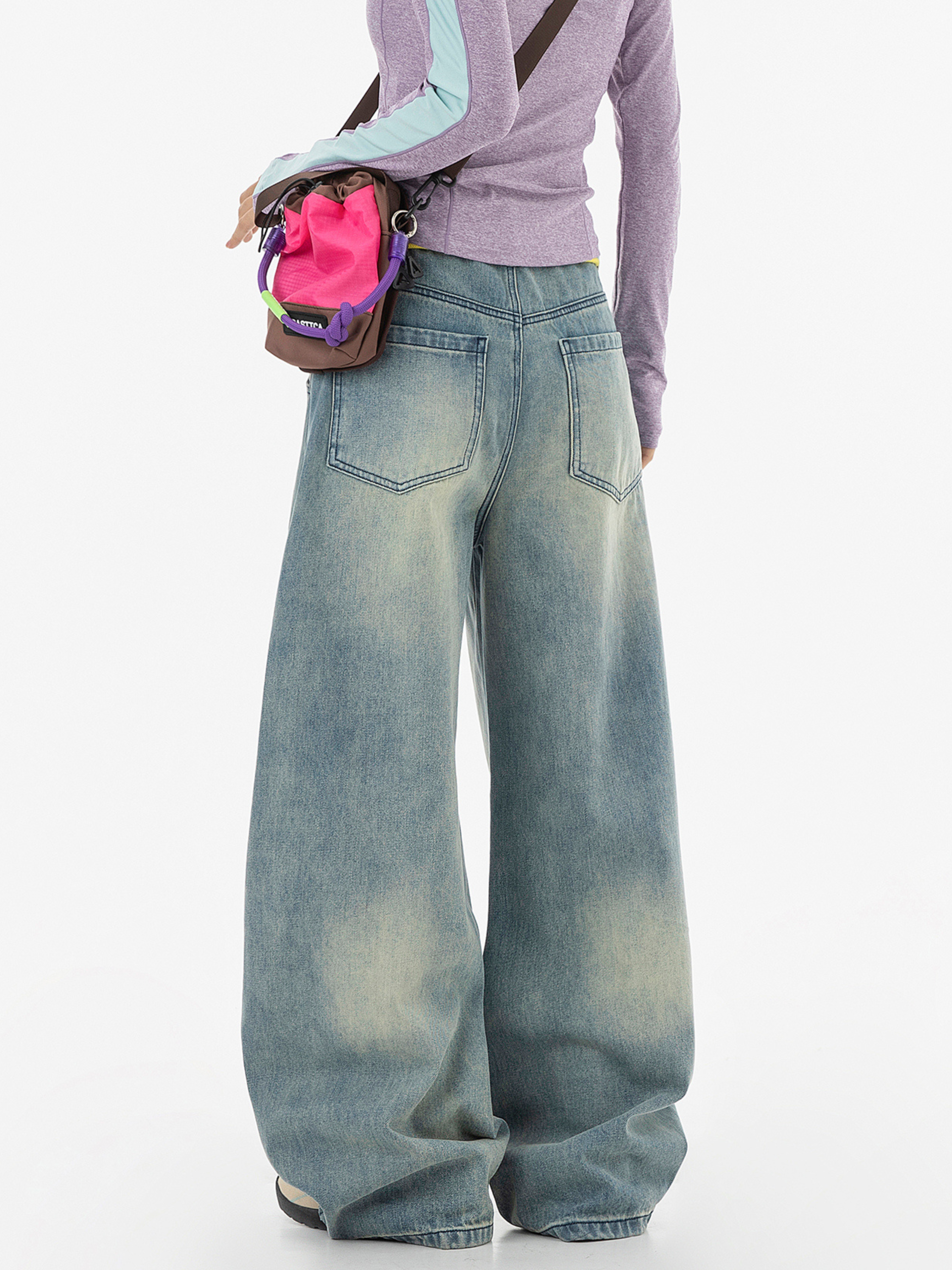Expeditionary - Women's Playful Embroidered Straight Washed Denim Jeans