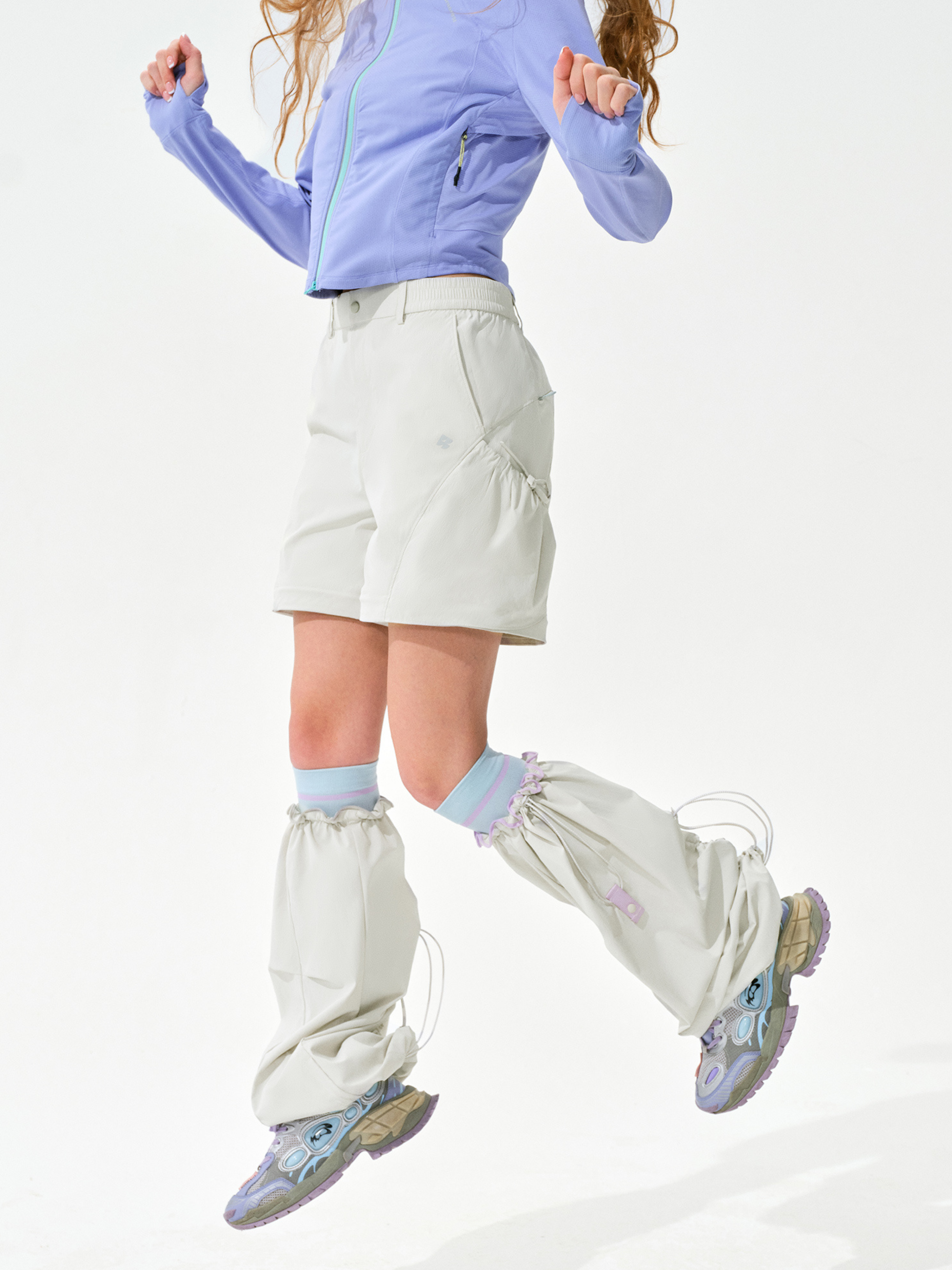 Aquafield - Women’s Scotchgard moisture-wicking detachable long shorts