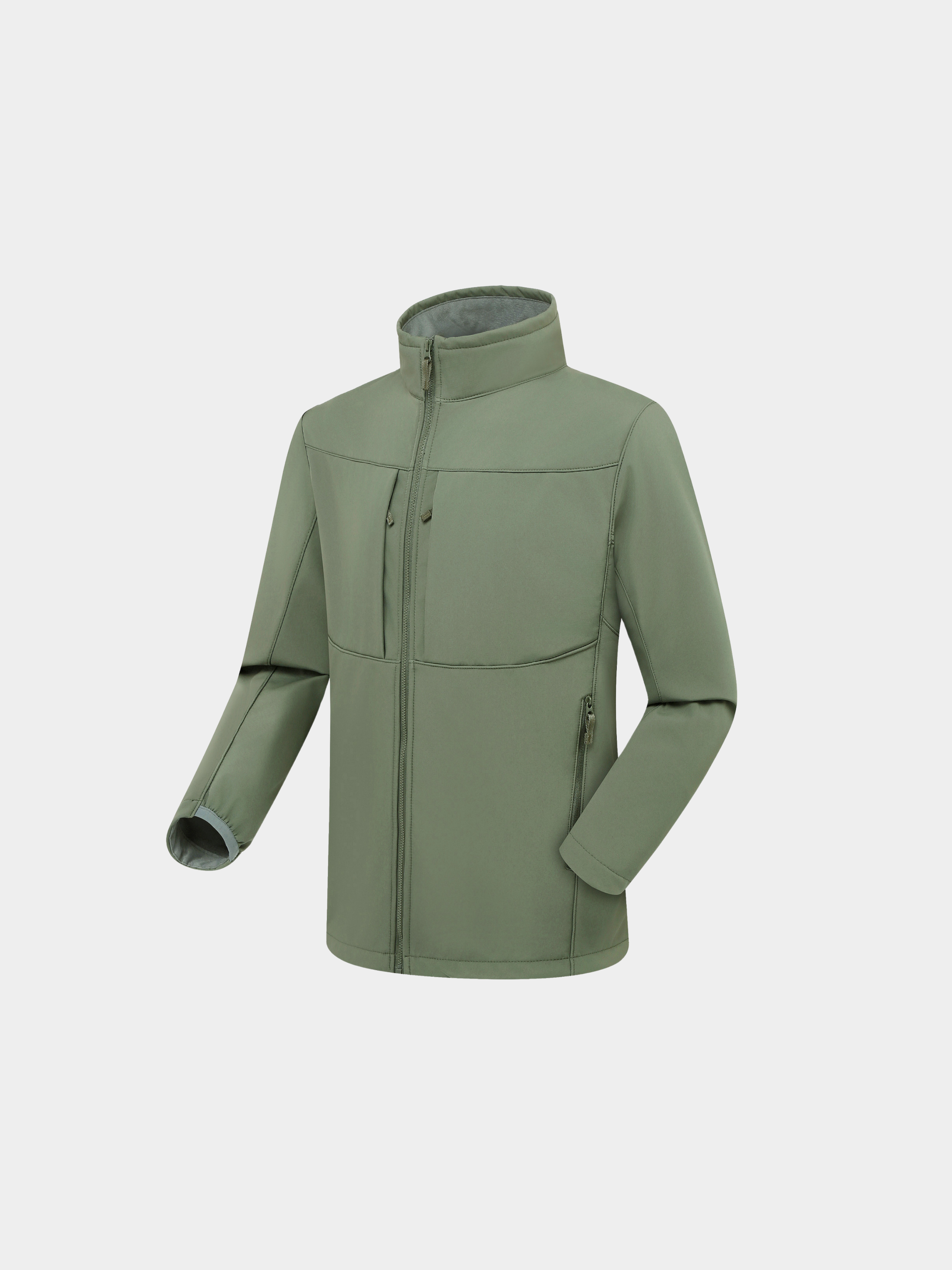 AshPeak - Unisex Stand Collar Windproof & Waterproof Softshell Jacket