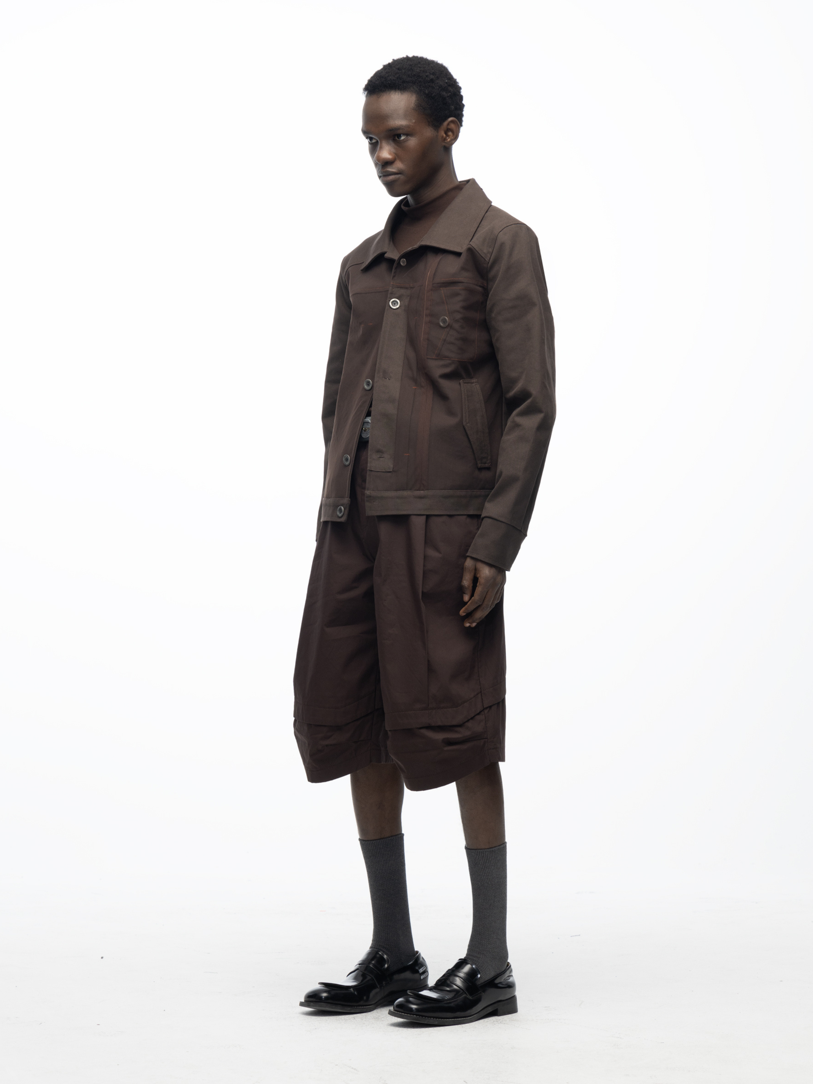 CampChair - Men's Canvas Stand Collar Jacket
