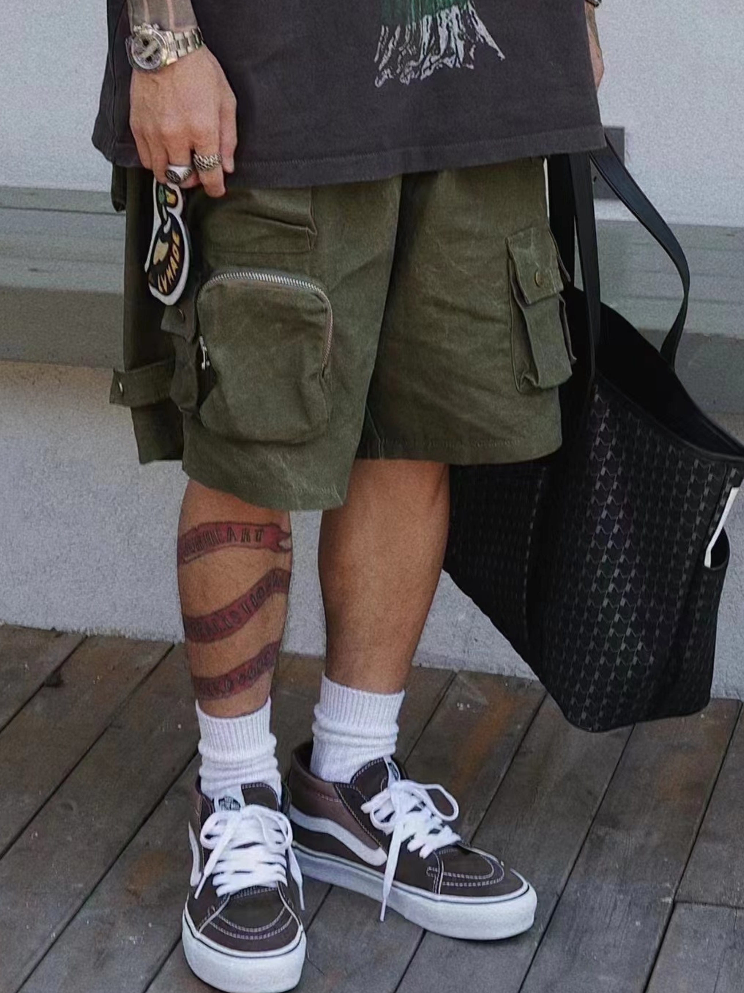 BlazeBoot - Men's Vintage Multi-Pocket Shorts