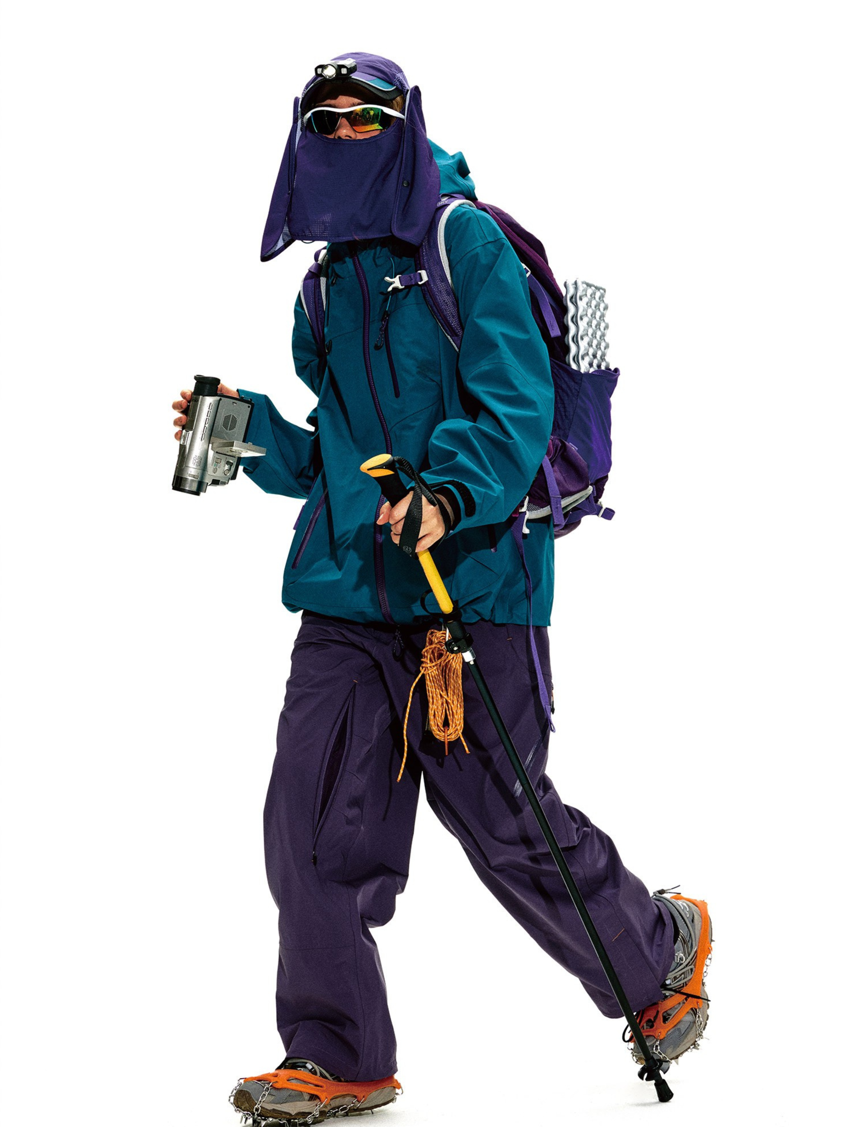 CampFlask - Men's 3-Layer Waterproof Hard Shell Jacket