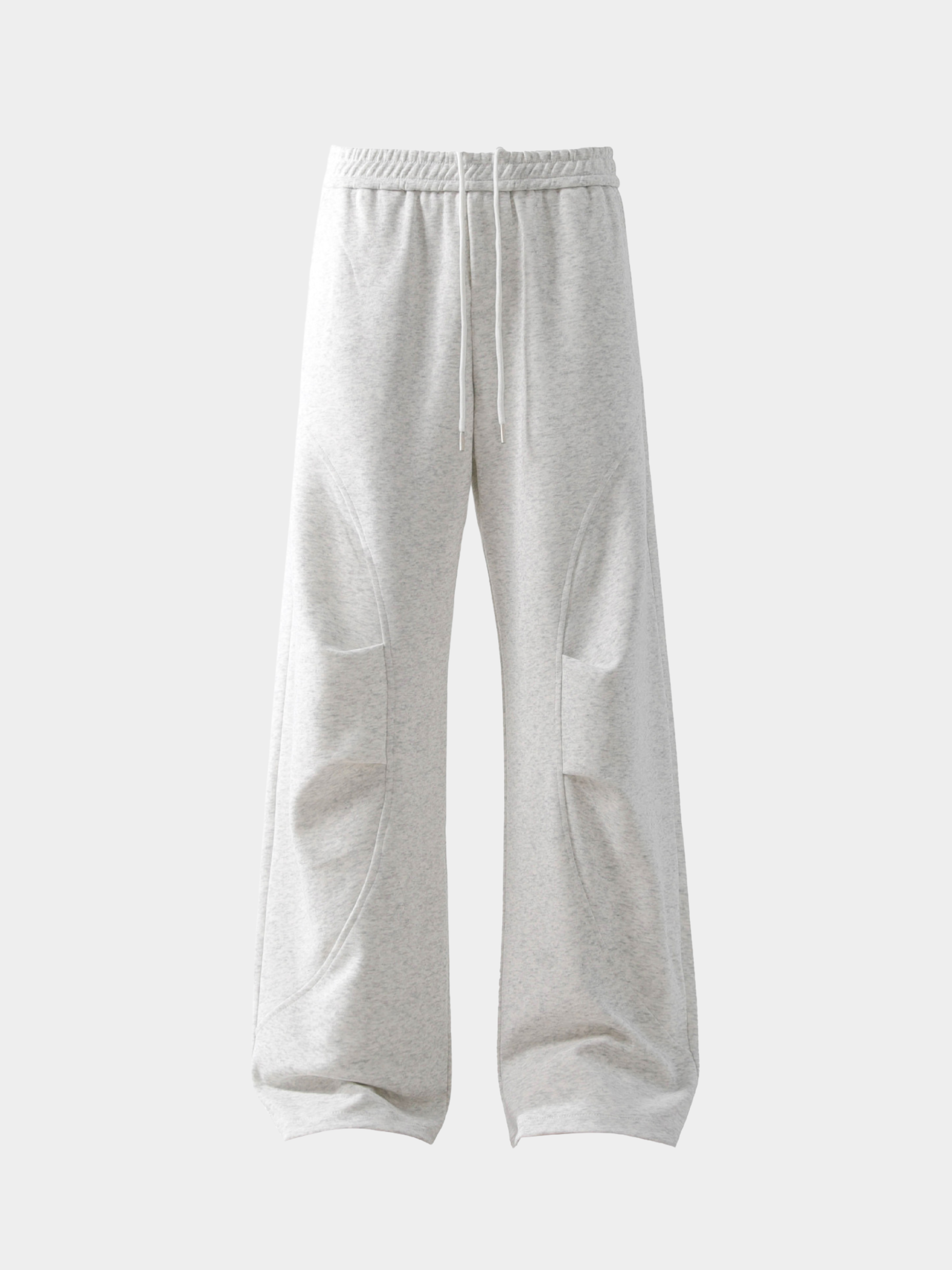 FoxField - Unisex Vintage Creased Straight-Leg Cotton Trousers