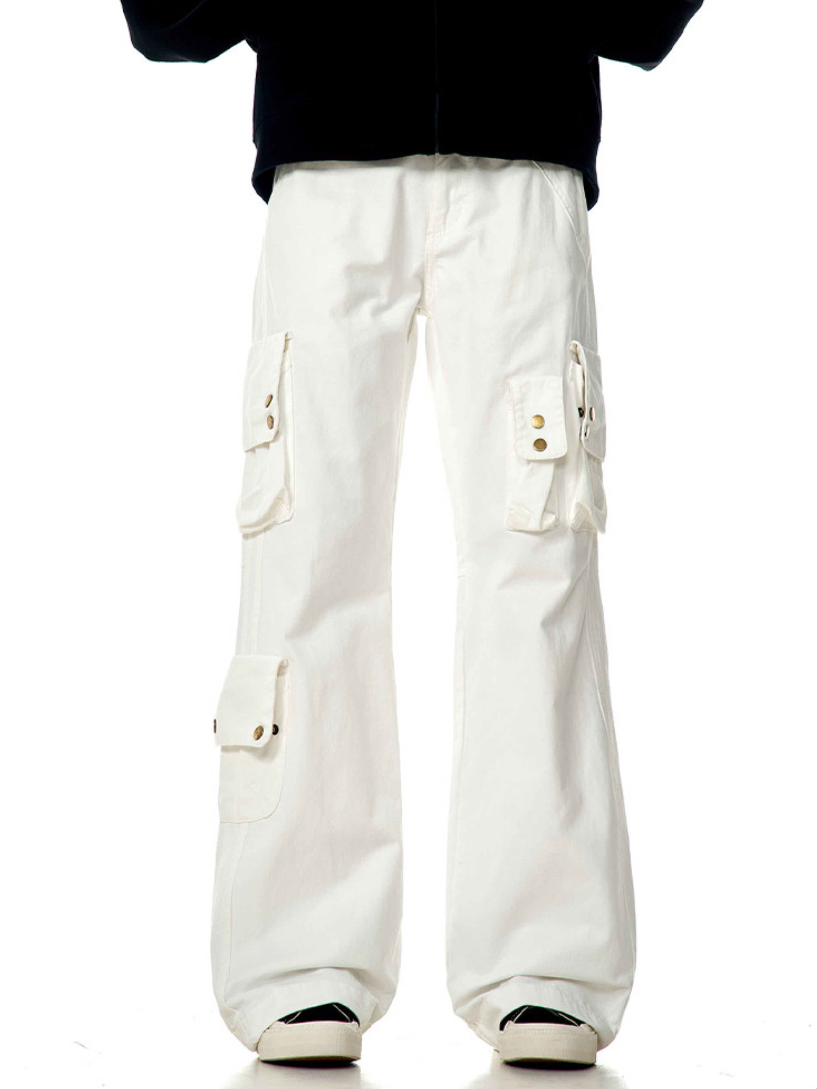 FoxLine - Unisex American Multi-Pocket Cargo Pants