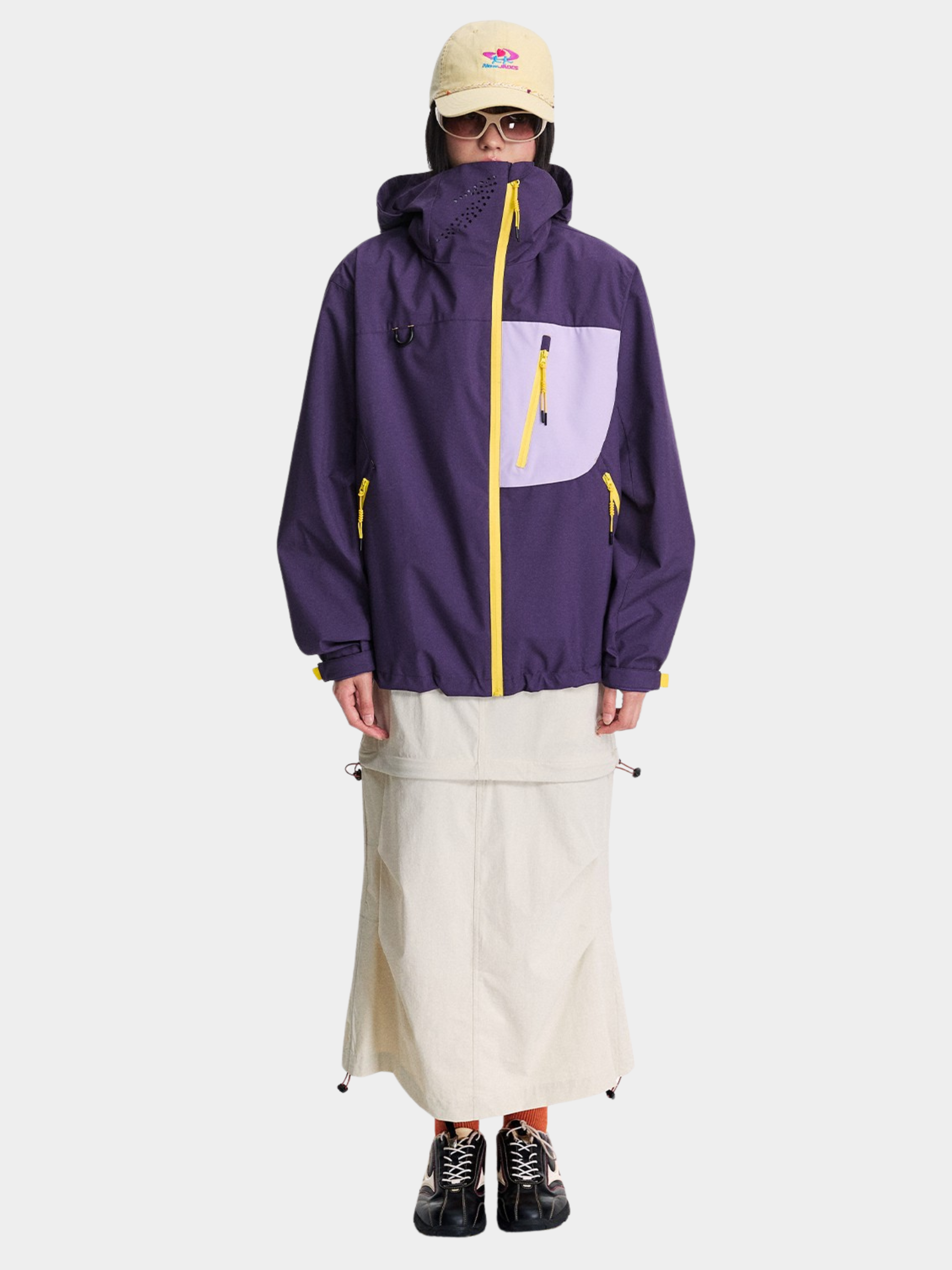 EchoPort - Unisex Waterproof & Windproof Colorblock Storm-Proof Jacket