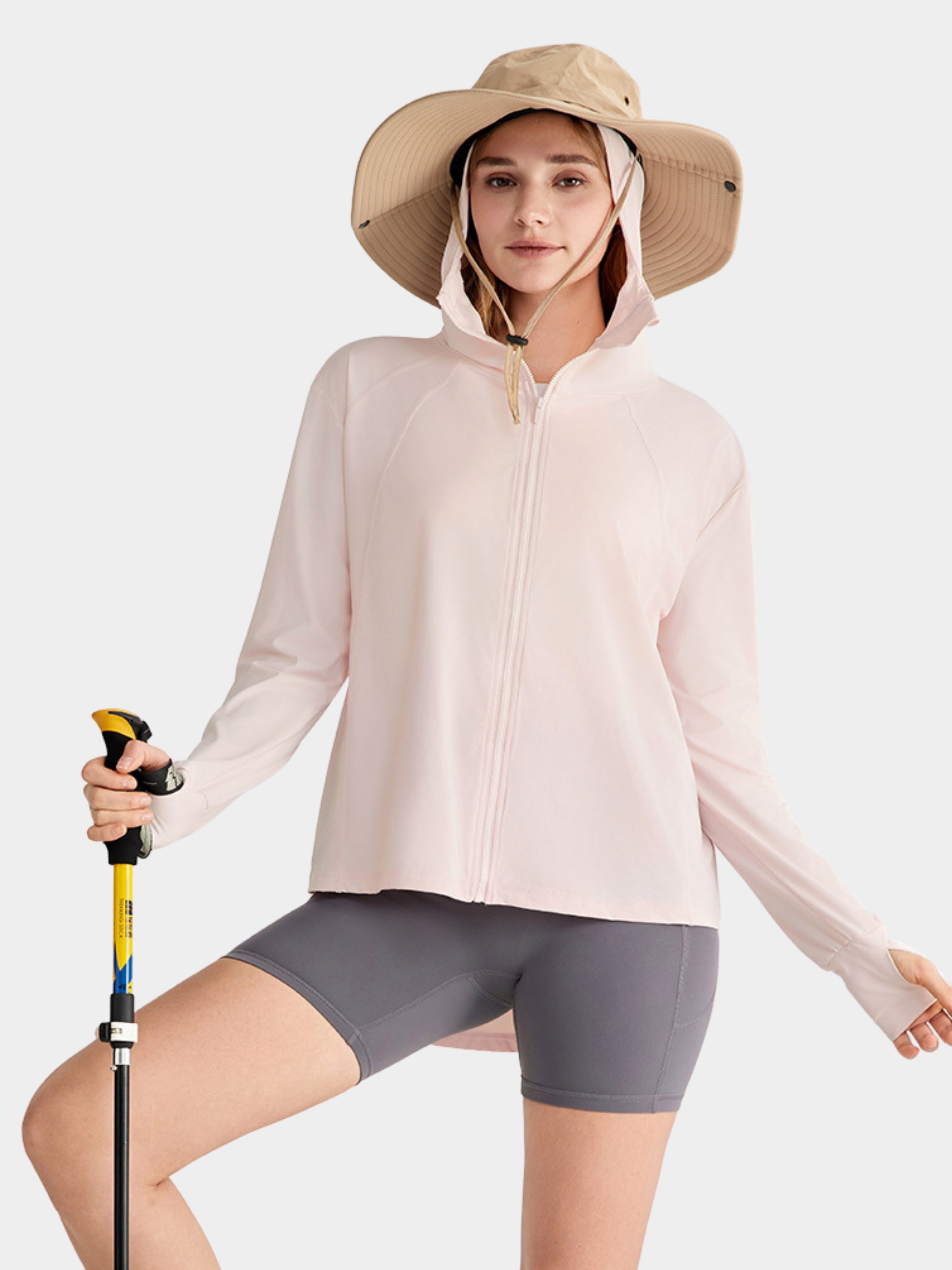MesaField - Women's UPF50+ Breathable Hooded Sun Protection Jacket