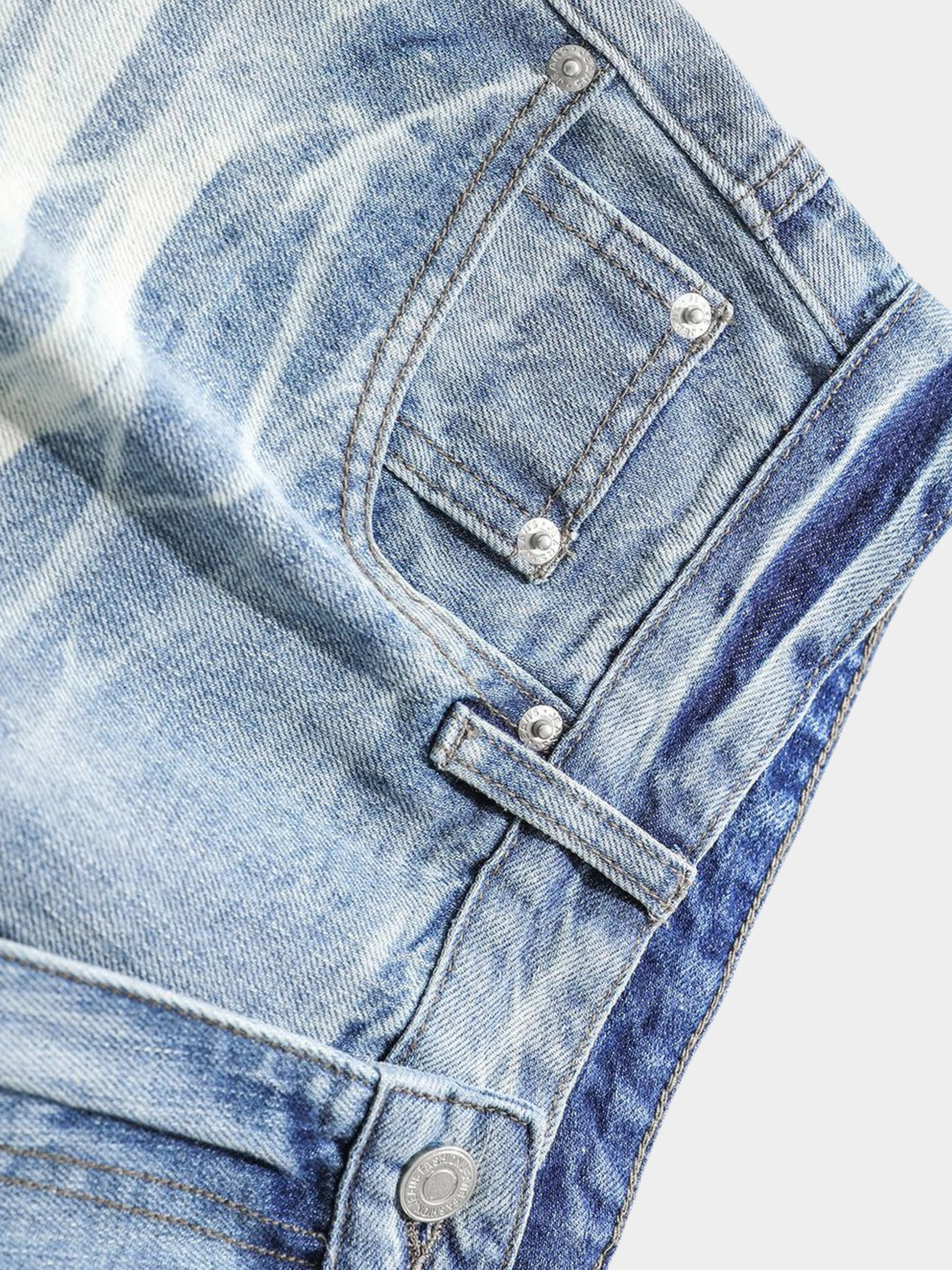 BaseWrap - Men's Straight-Leg Denim Shorts