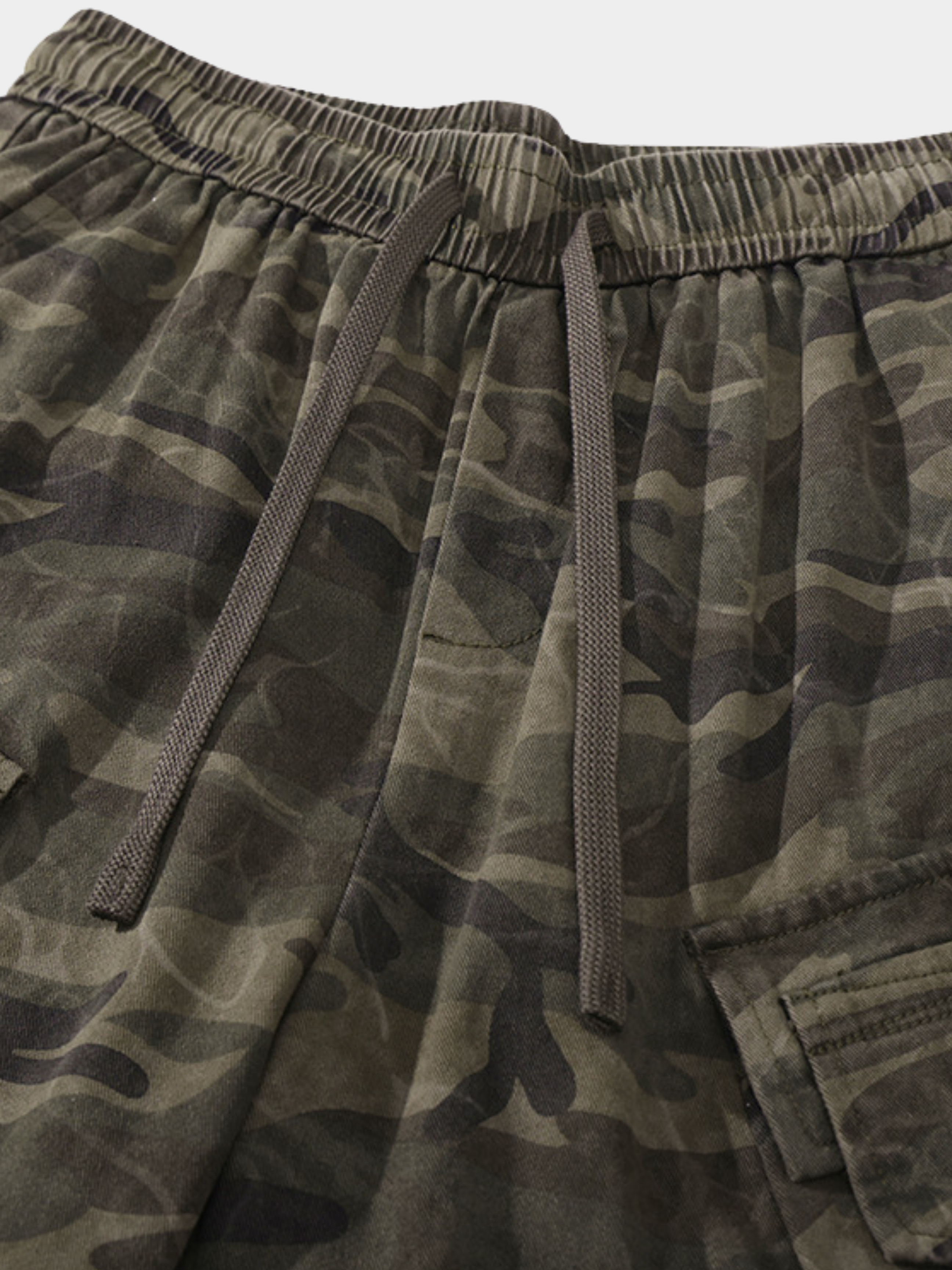 BasePack - Men's Camouflage Cargo Shorts